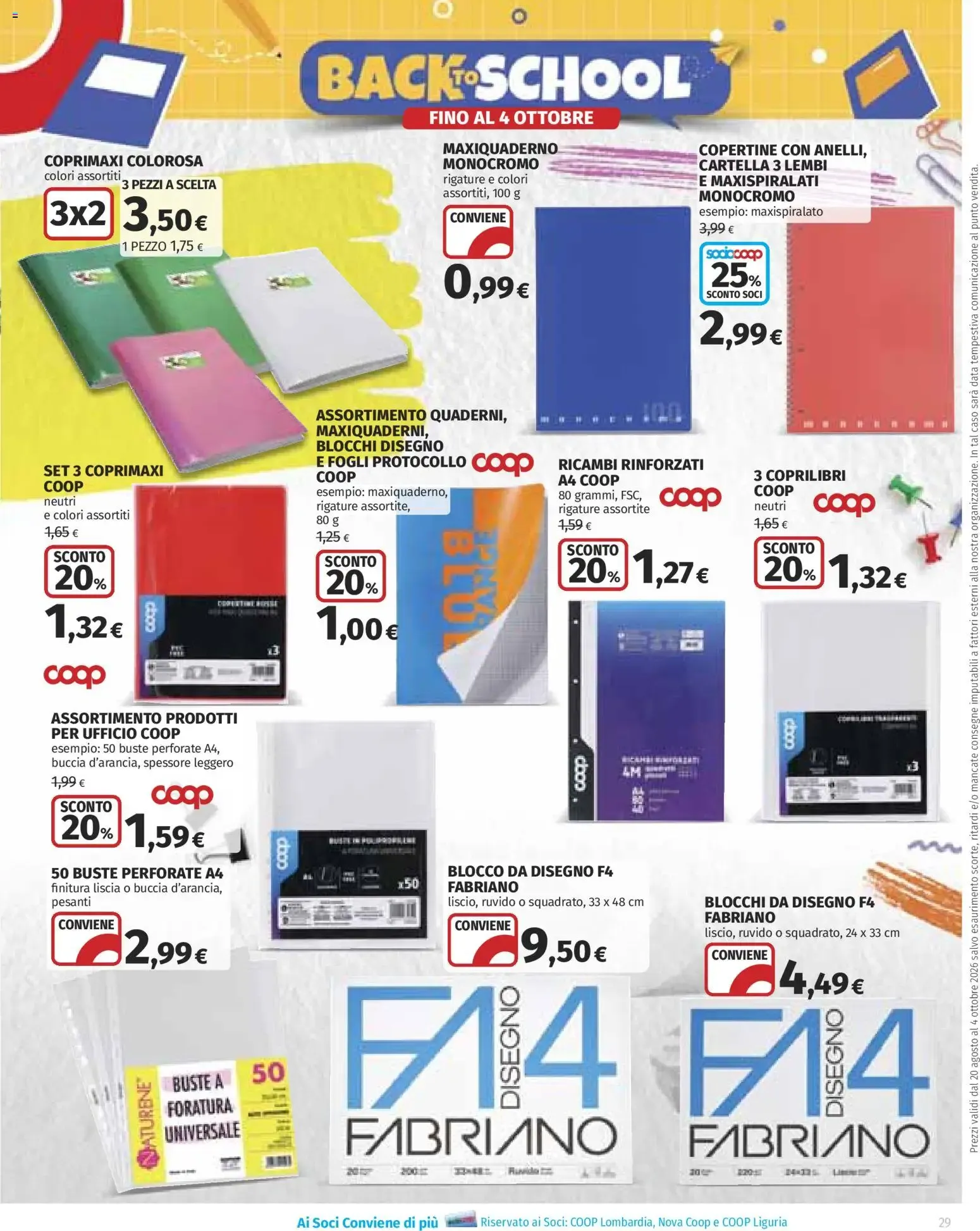 EXTRA OFFERTE - Coop Superstore da 20 agosto a 2 settembre di 2026 - Pagina del volantino 29