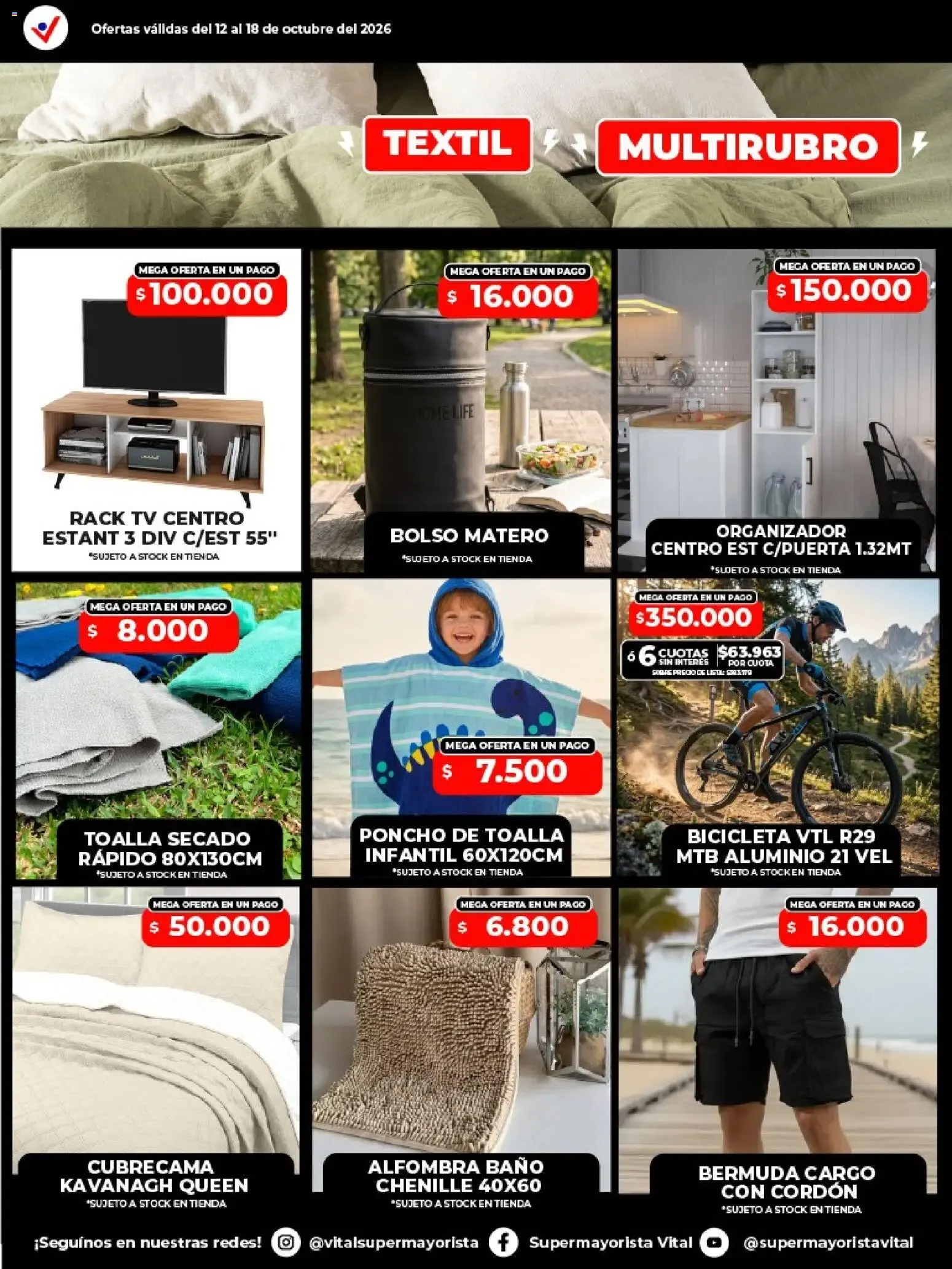 Ofertas de Vital - Especial de nonfood || del 12/10/2026 - 18/10/2026 || Catálogo 12 de octubre al 18 de octubre 2026 - Página 4 del catálogo