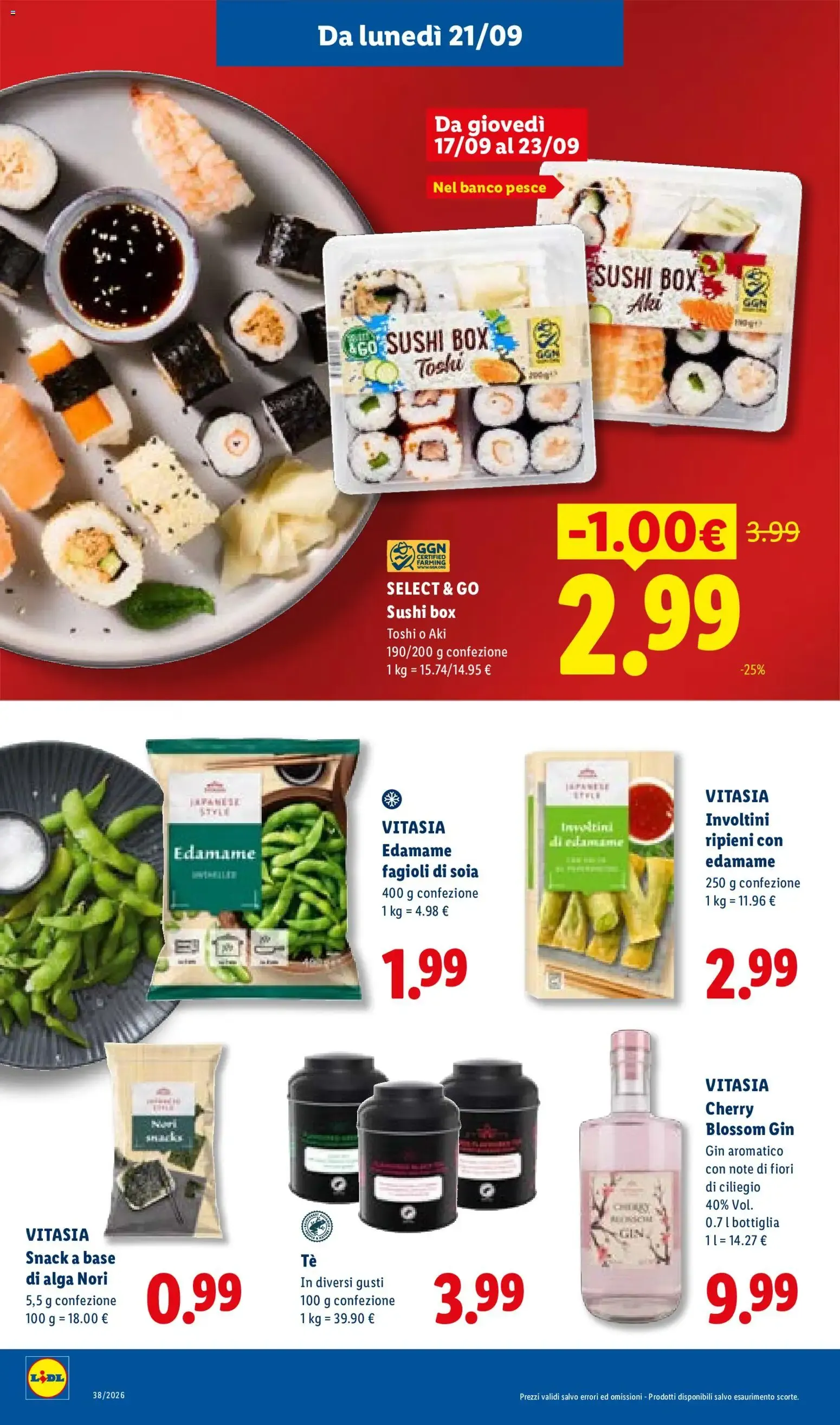 Lidl XXL Grande formato, grande convenienza y Mega Offerte da 17 settembre a 23 settembre di 2026 - Pagina del volantino 44