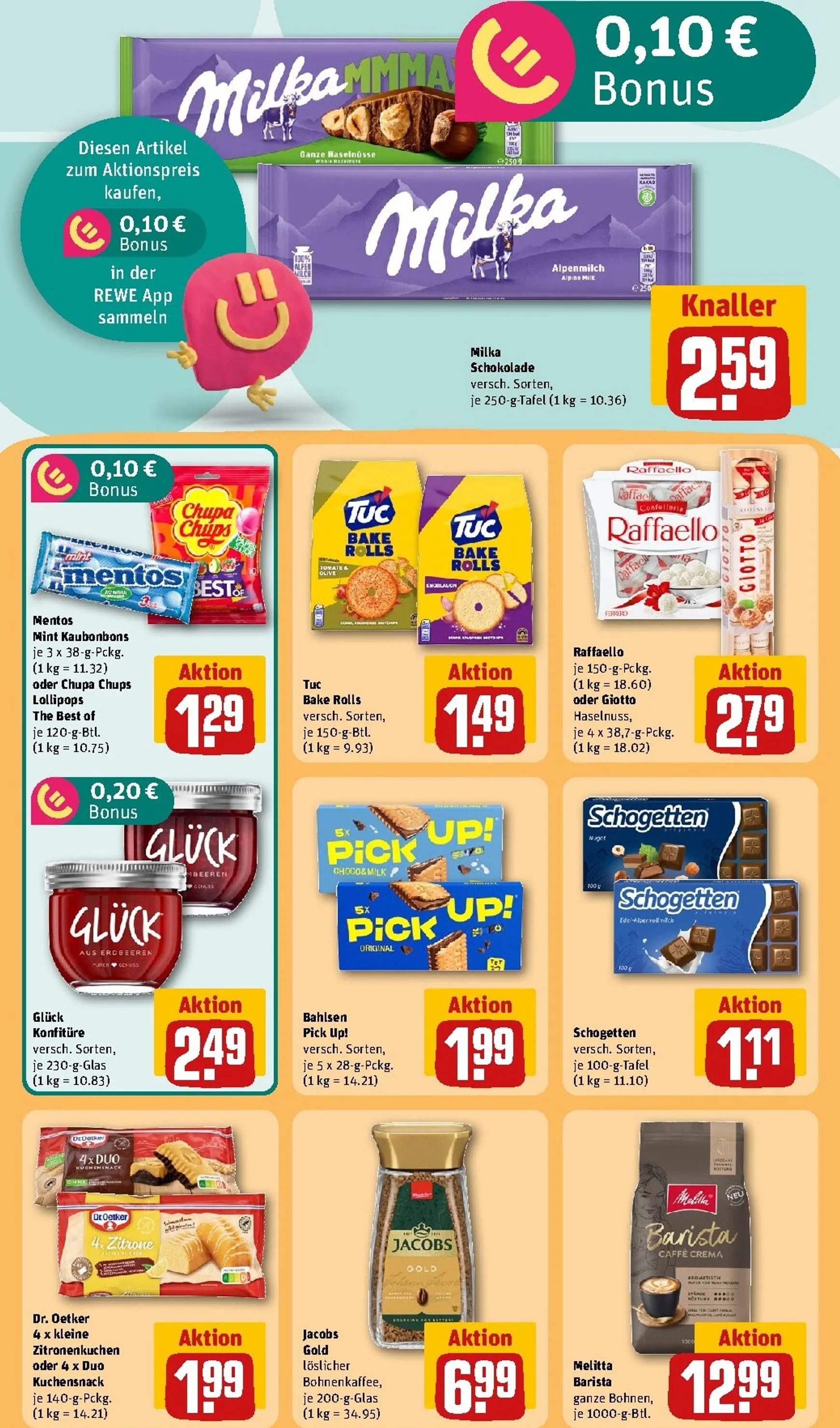 REWE Arina Fester Dein Markt von 24. August bis 30. August 2026 - Prospekt seite 23