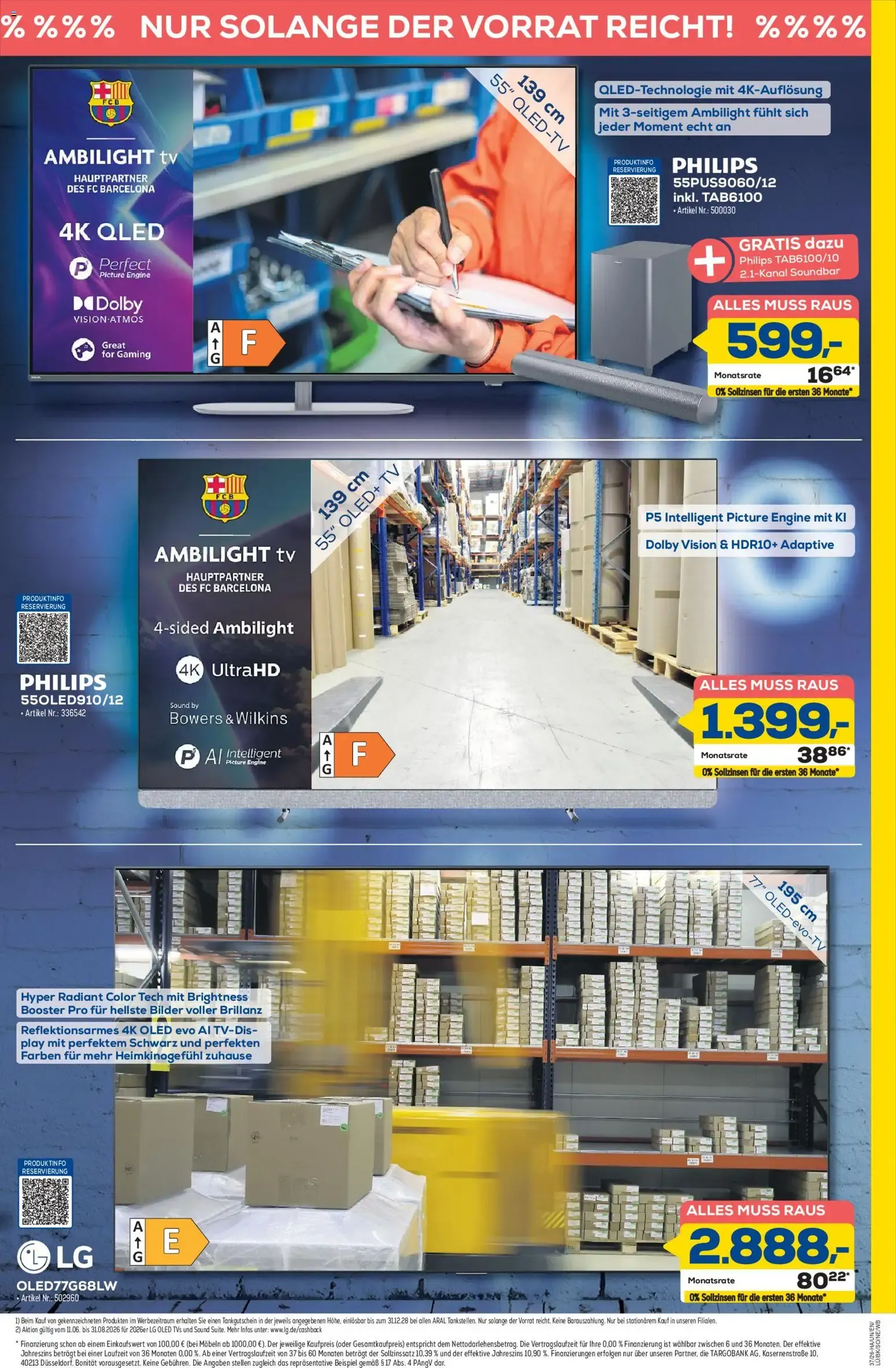 INVENTUR-RÄUMUNG. Euronics Berlet. von 3. September bis 9. September 2026 - Prospekt seite 3