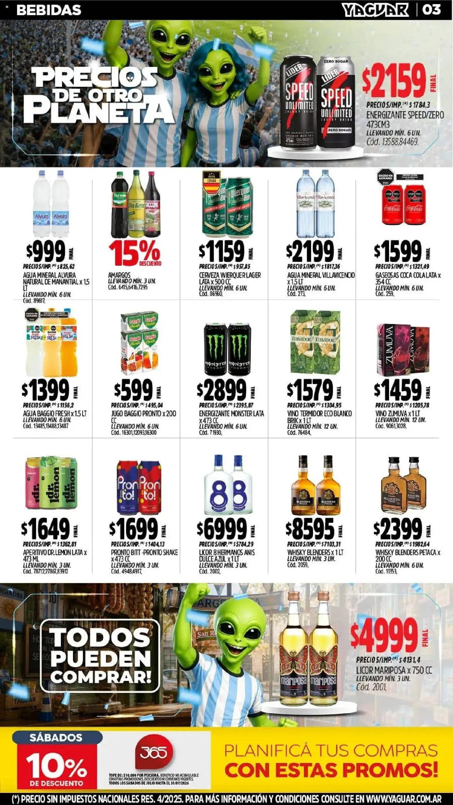 Ofertas de Yaguar - Oferta Semanal Neuquen del 06/07/2026 - 12/07/2026 6 de julio al 12 de julio 2026 - Página 4 del catálogo
