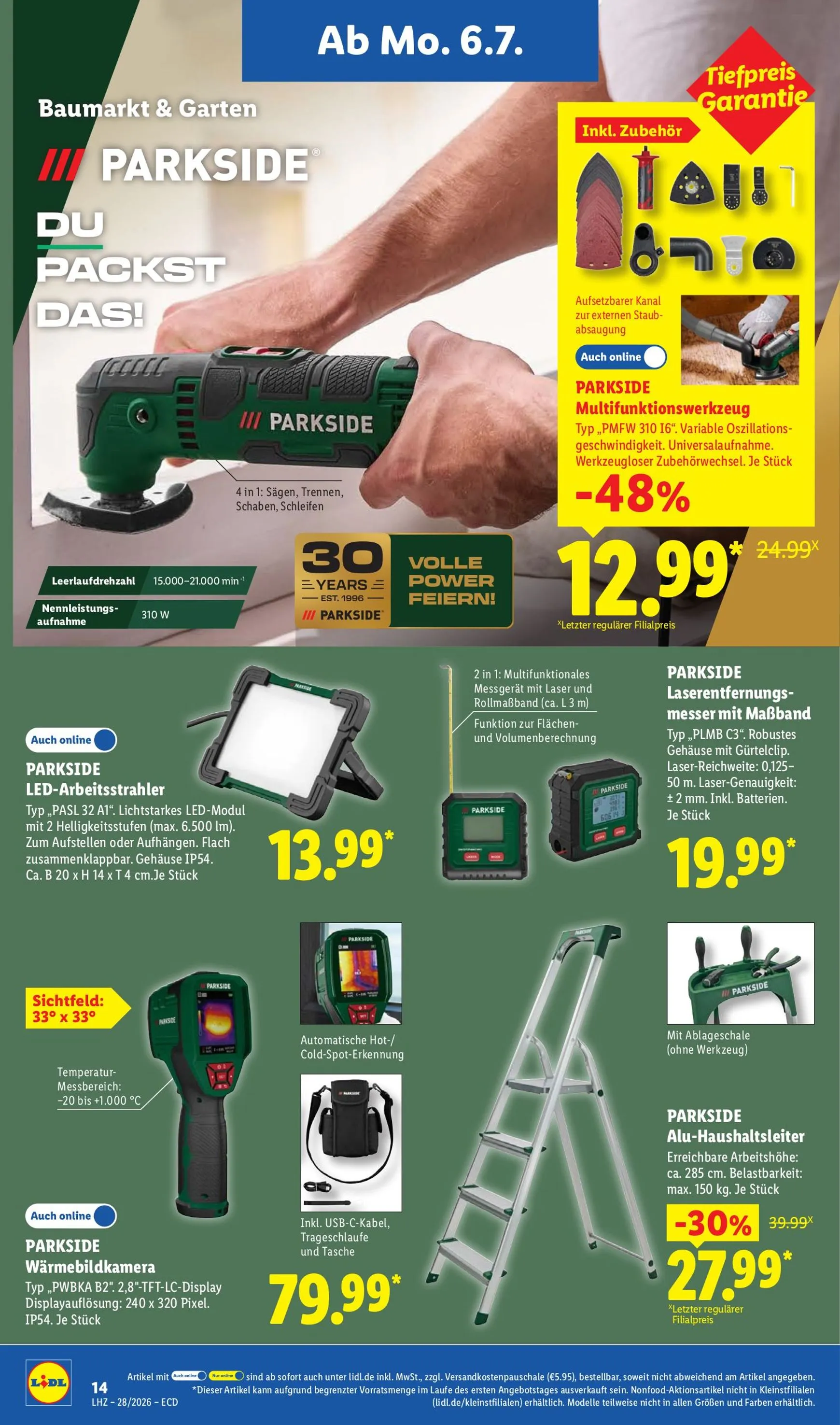 Lidl Wochenangebote von 6. Juli bis 11. Juli 2026 - Prospekt seite 29