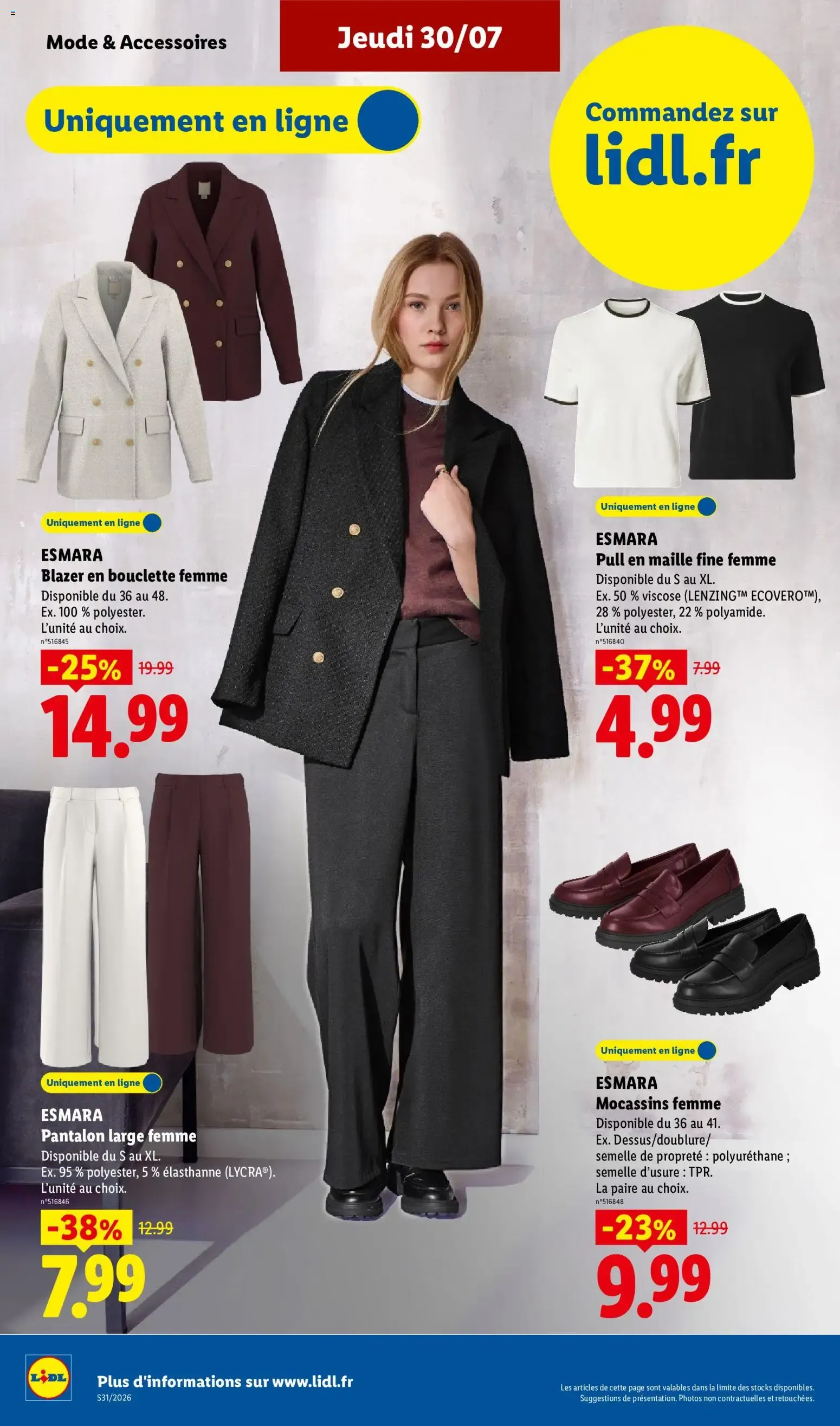 Catalogue LIDL du 27/07/2026 | Promo prospectus en ligne du 27 juillet au 30 juillet 2026 - Catalogue page 12