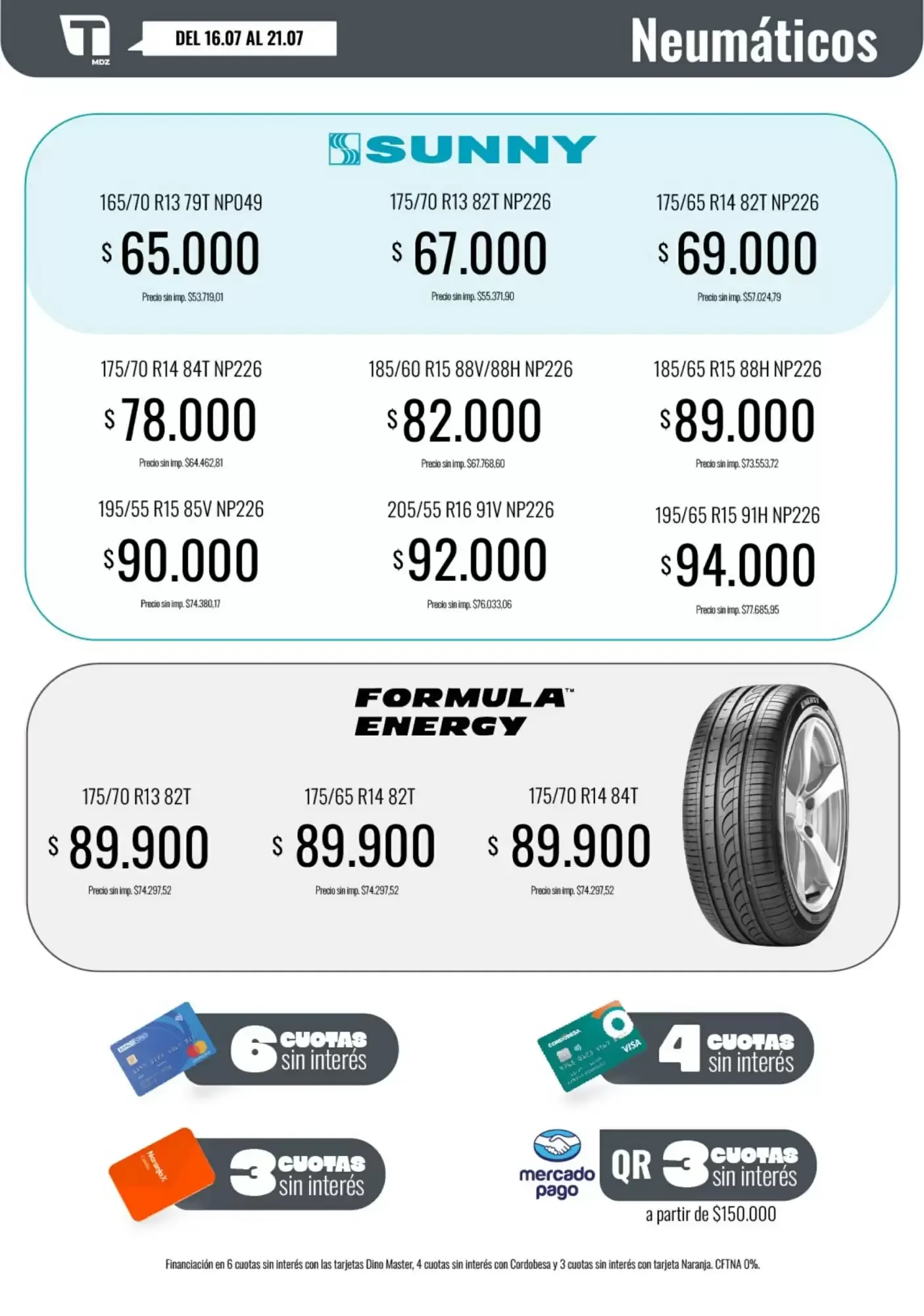 Ofertas de Catálogo de Ofertas Tadicor 16 de julio al 21 de julio 2026 - Página 10 del catálogo
