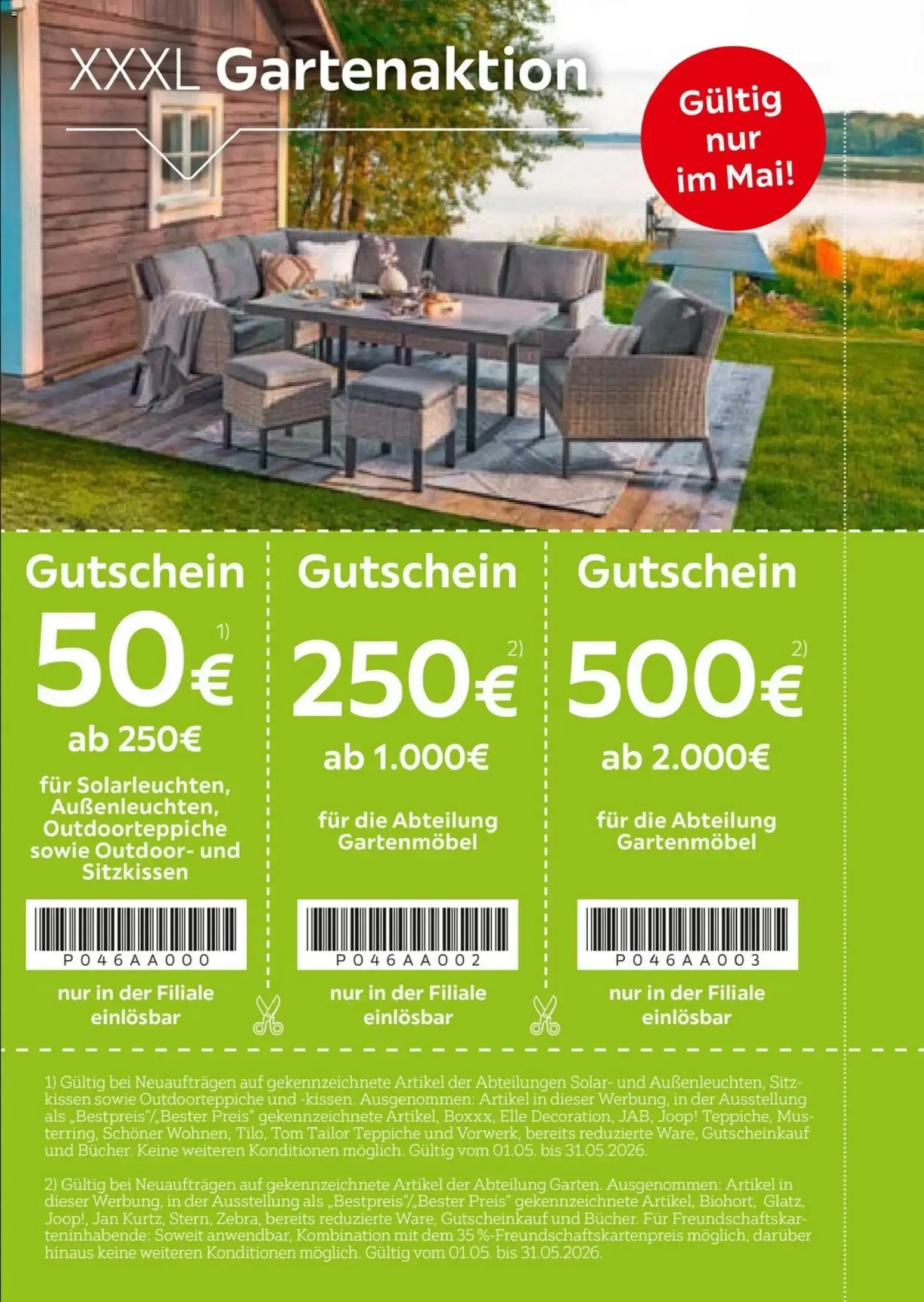 XXXL Lutz Freundschaftskartenjournal (ab 01.02.2026) zum Blättern von 1. Februar bis 31. Juli 2026 - Prospekt seite 16