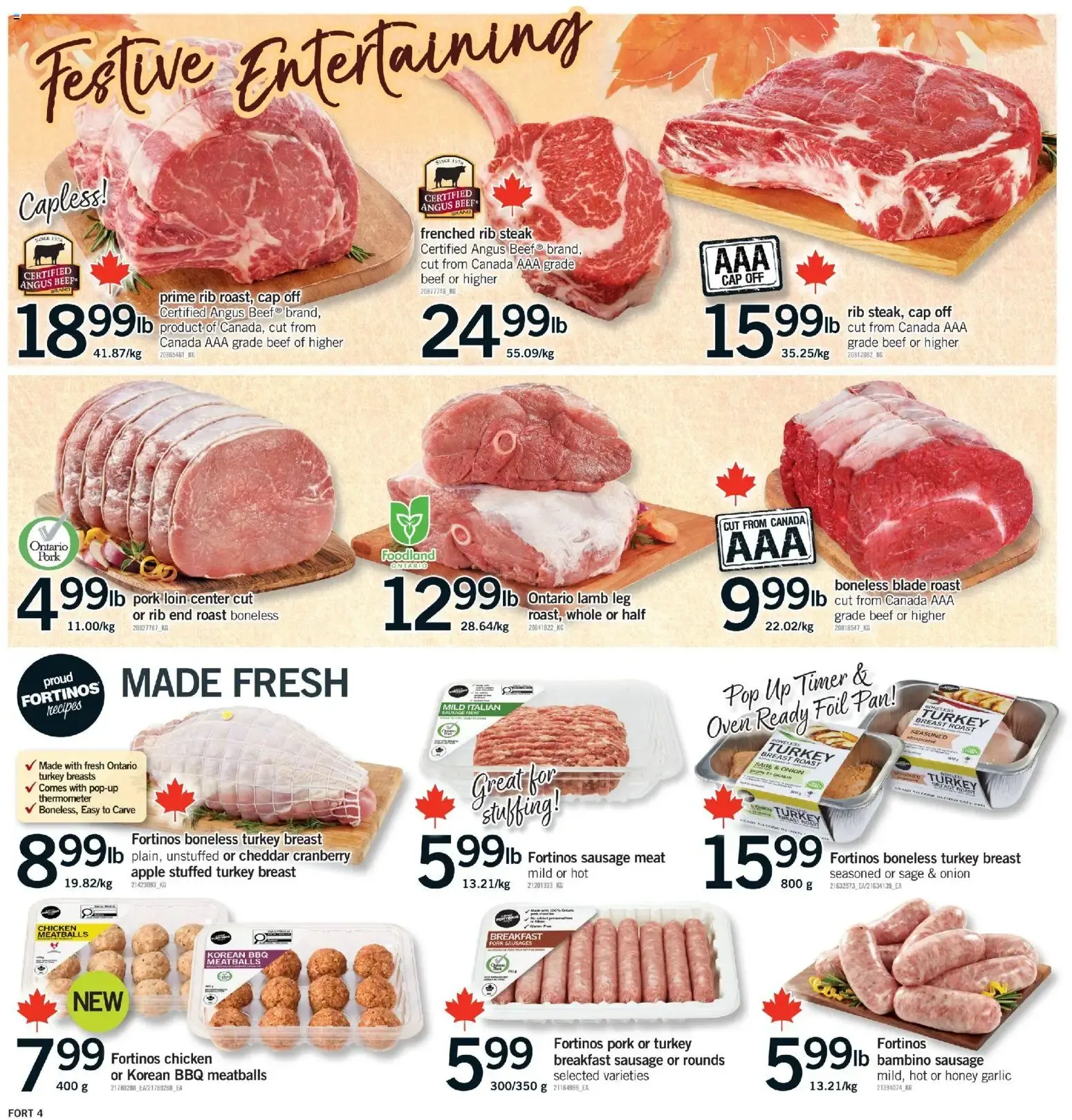 Fortinos weekly flyer / circulaire from Oct 1, 2026 > weekly specials & deals from October 1 to October 7 2026 - flyer page 5