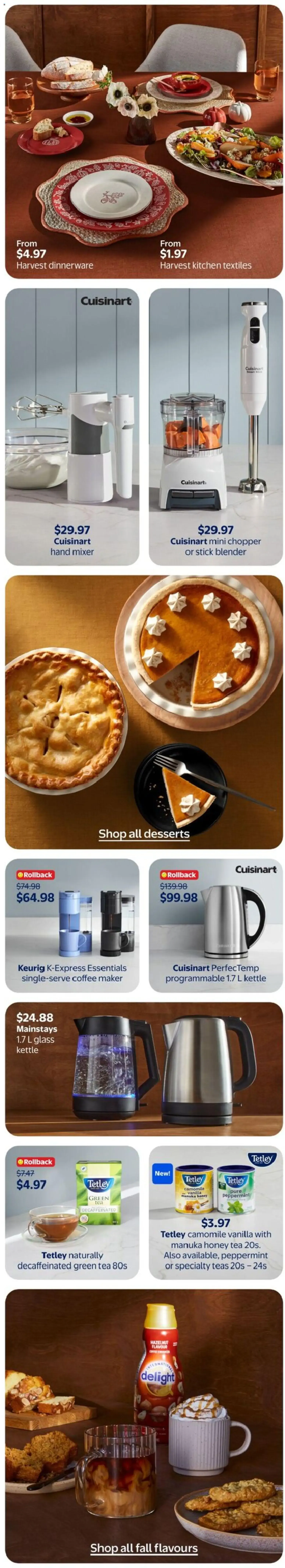 Walmart flyer - Ready for fall from Sep 10, 2026 > weekly specials & deals from September 10 to October 21 2026 - flyer page 9