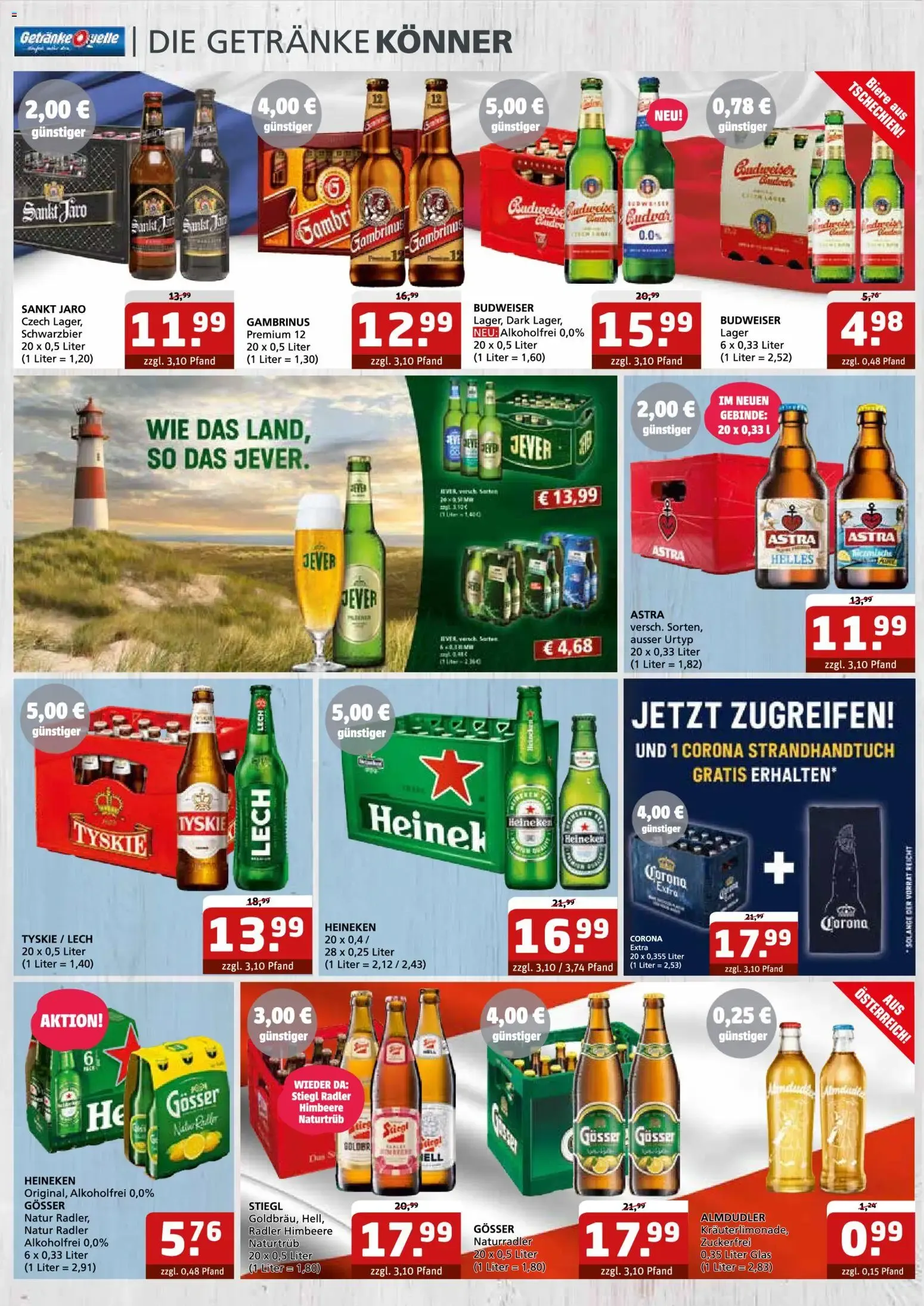 Getränke Quelle Prospekt vom 22.06.2026 – Angebote online von 22. Juni bis 4. Juli 2026 - Prospekt seite 2