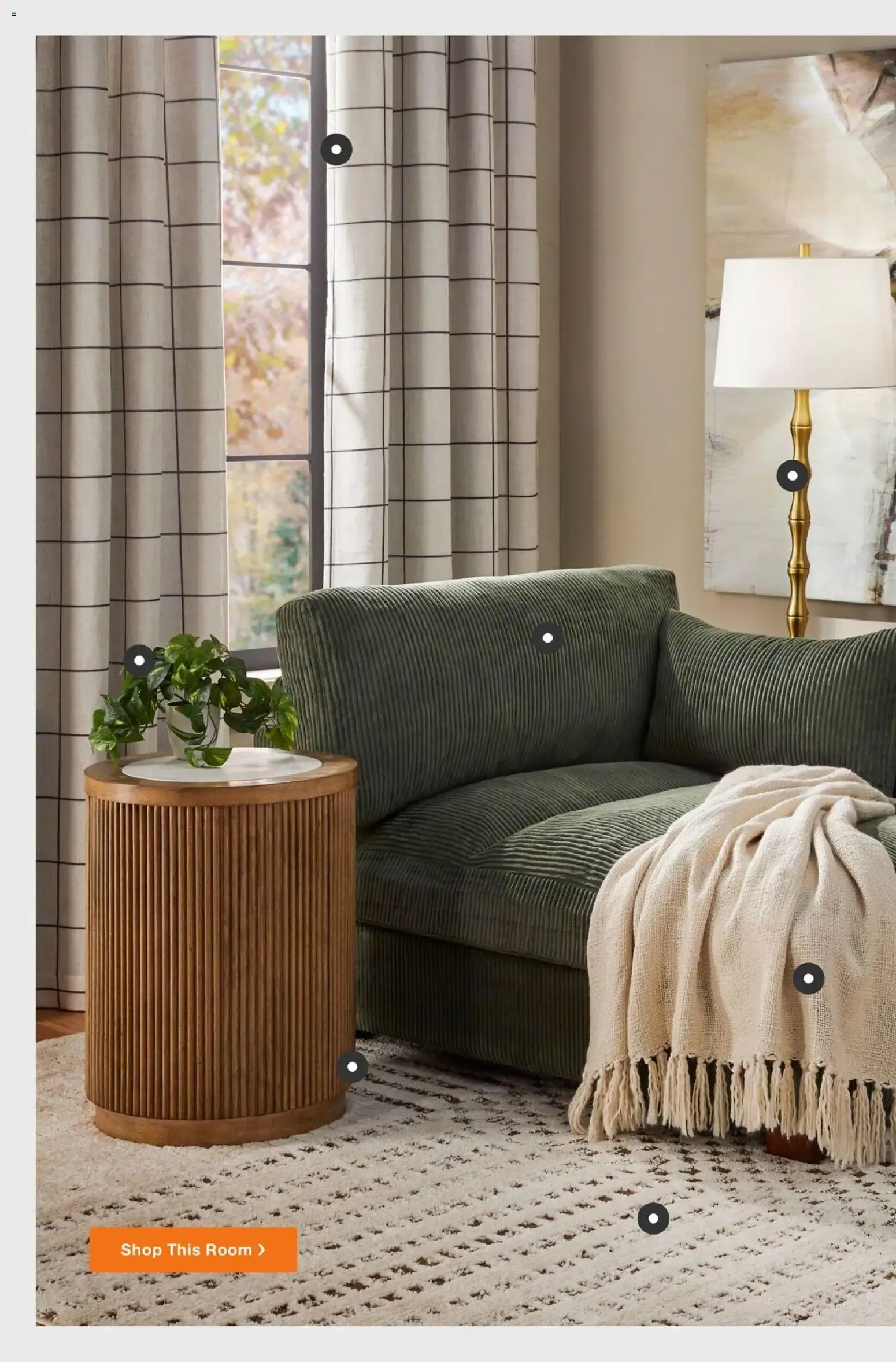 Weekly promotion Home Depot: Beautifully Livable - Hasta 30% OFF en muebles y decoración spanning from August 20 to September 7 2026 - Page 24 for Catalogue 365