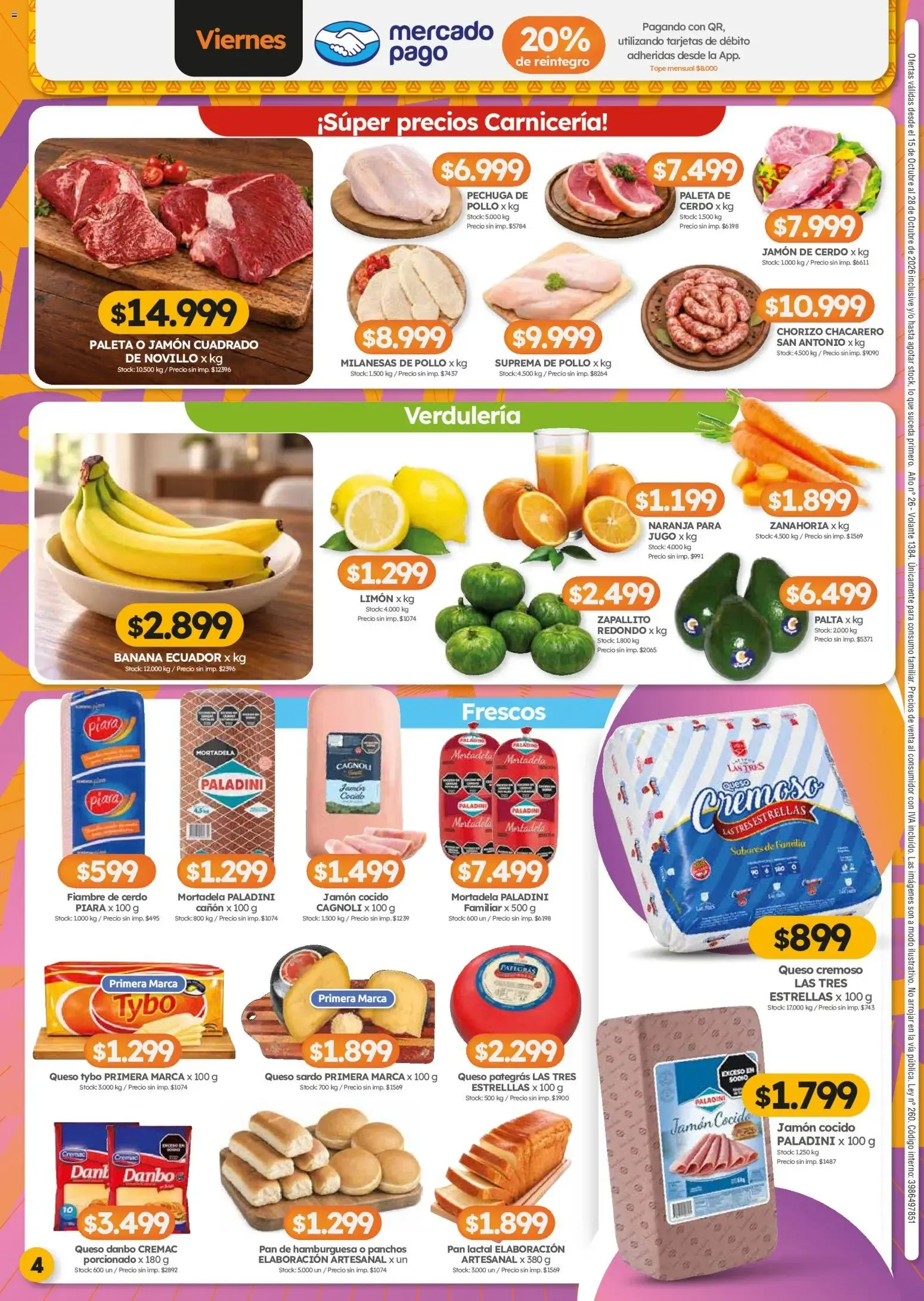 Ofertas de Cordiez - Ofertas || del 15/10/2026 - 28/10/2026 || Catálogo 15 de octubre al 28 de octubre 2026 - Página 4 del catálogo