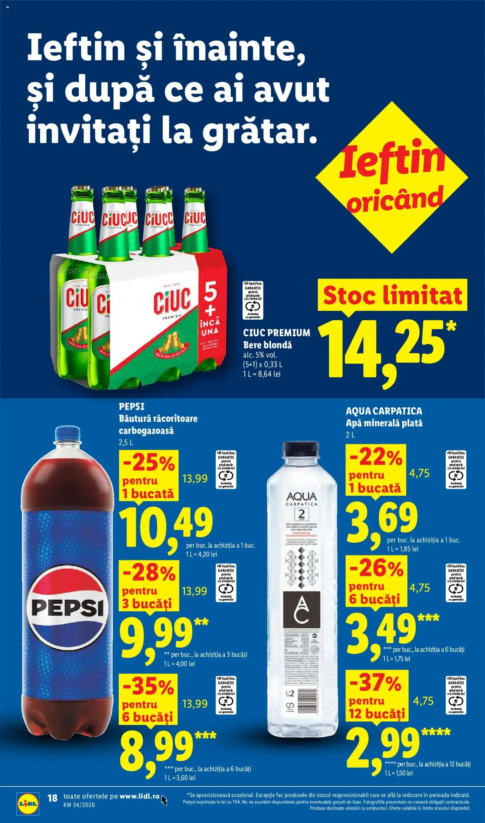 Catalog Catalog LIDL 17.08.2026 - Oferta și Revista online de la 17 august până la 23 august 2026 - Revista Pagina 18