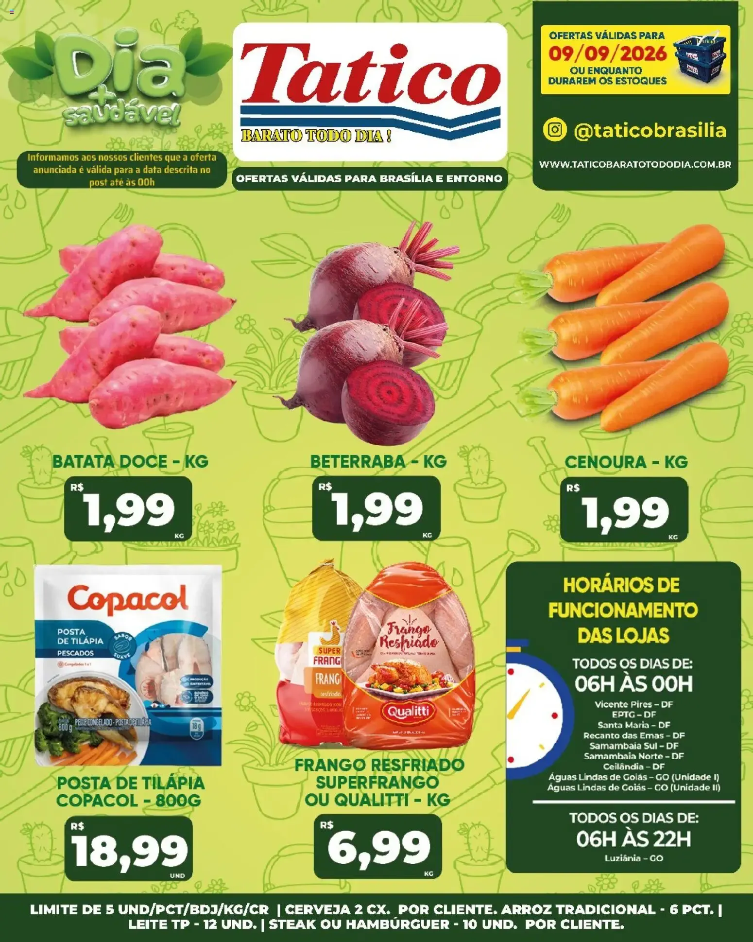Encarte de Tatico ofertas do Dia de 09/09/2026 | Promoções Online 9 de setembro até 9 de setembro 2026 - Pagina 19