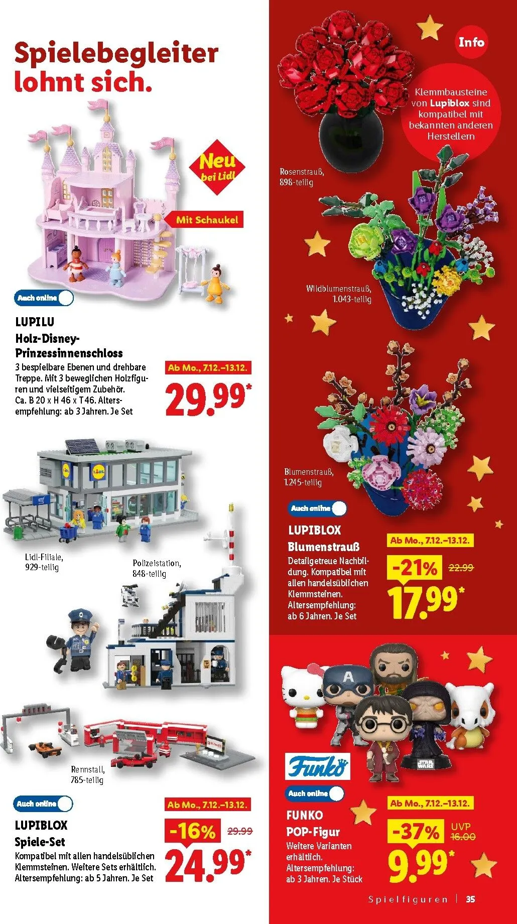 Die Magie des Schenkens lohnt sich. Entdecke zahlreiche Geschenkideen von 26. Oktober bis 24. Dezember 2026 - Prospekt seite 35