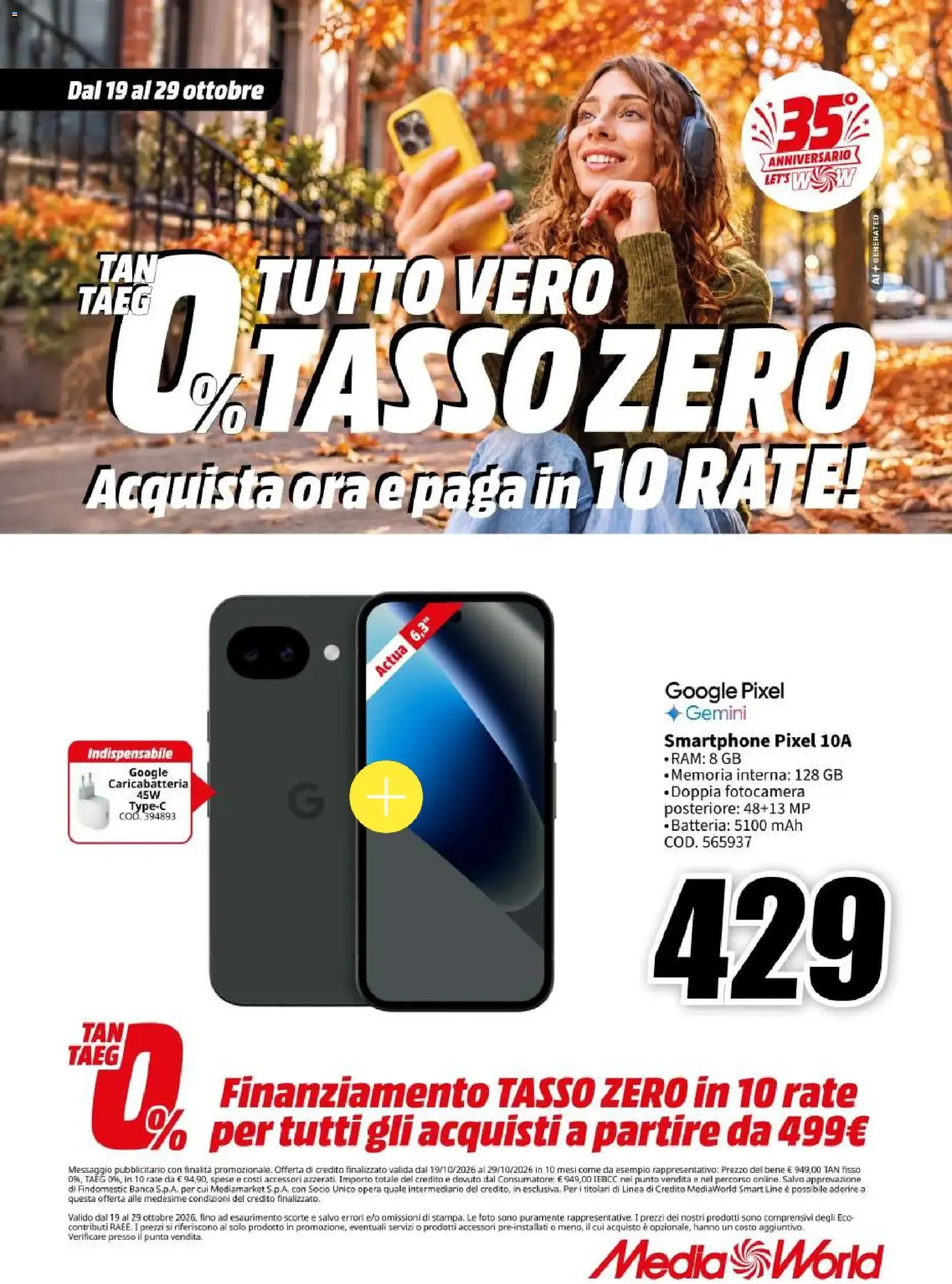 Nuovo Media World volantino dal 19/10/2026 > offerte anteprima 🛍️ da 19 ottobre a 29 ottobre di 2026 - Pagina del volantino 3