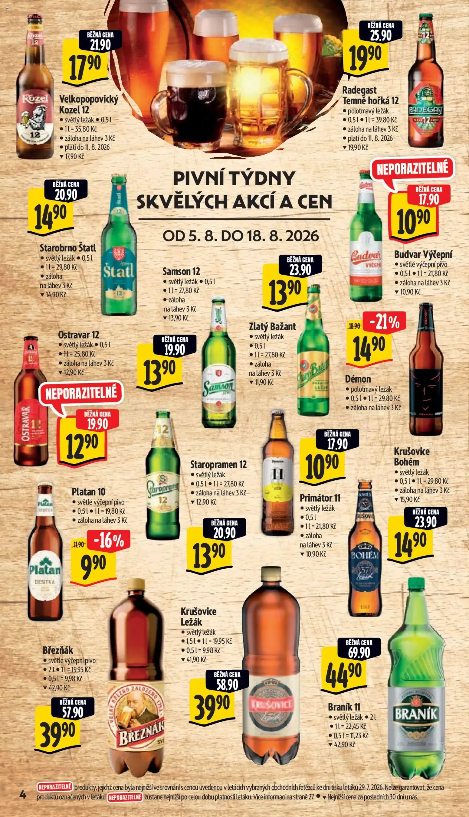 Albert leták - Hypermarket od 05.08.2026 - Akční leták - 5. srpna 11. srpna 2026 - Page 10