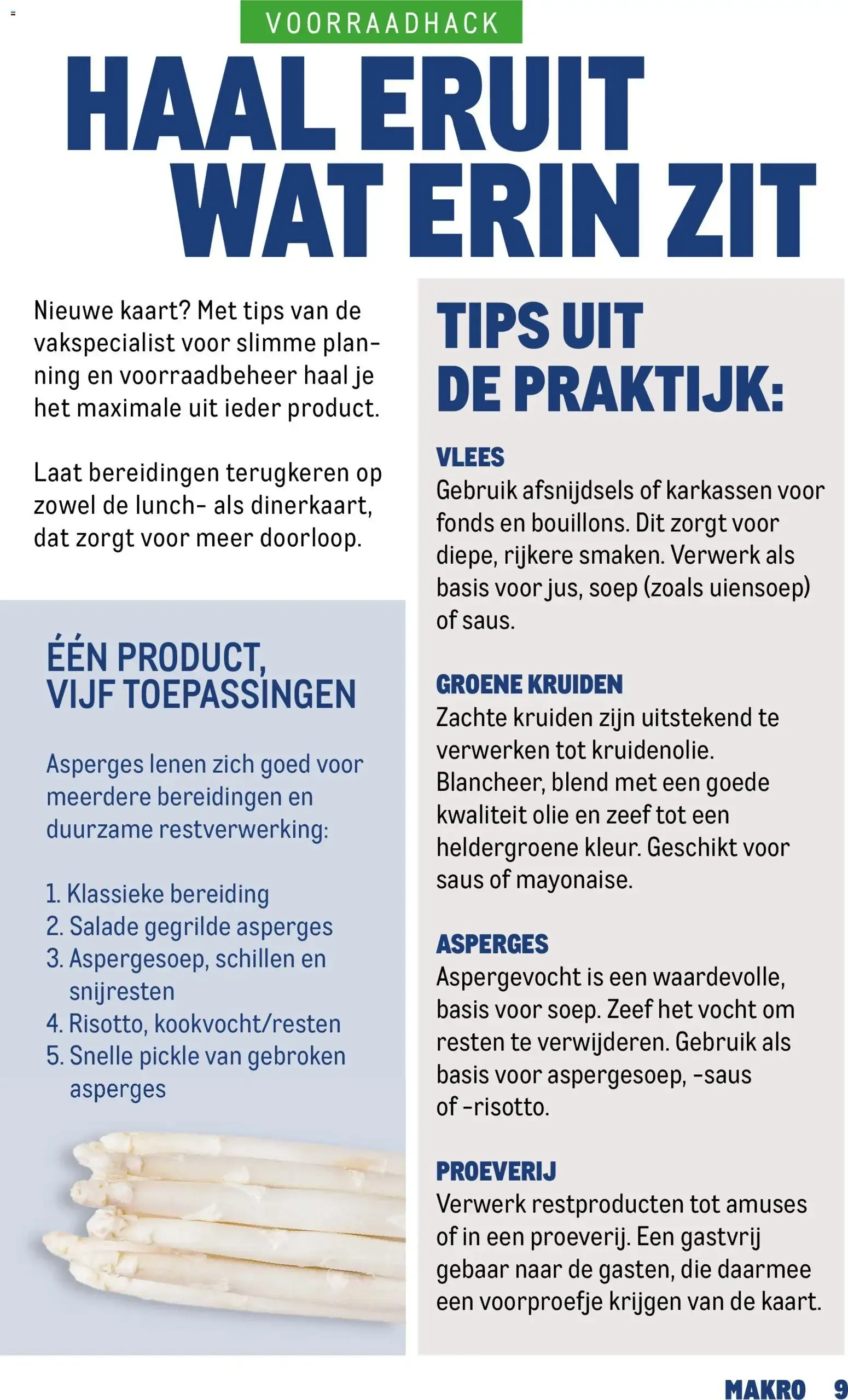 MAKRO HORECA MAGAZINE: LENTE OP DE KAART van 20 april tot 31 december 2026 - Folder pagina 9