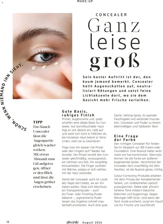 dm Magazin alverde - Will Kinder stark machen von 1. August bis 31. August 2026 - Prospekt seite 18