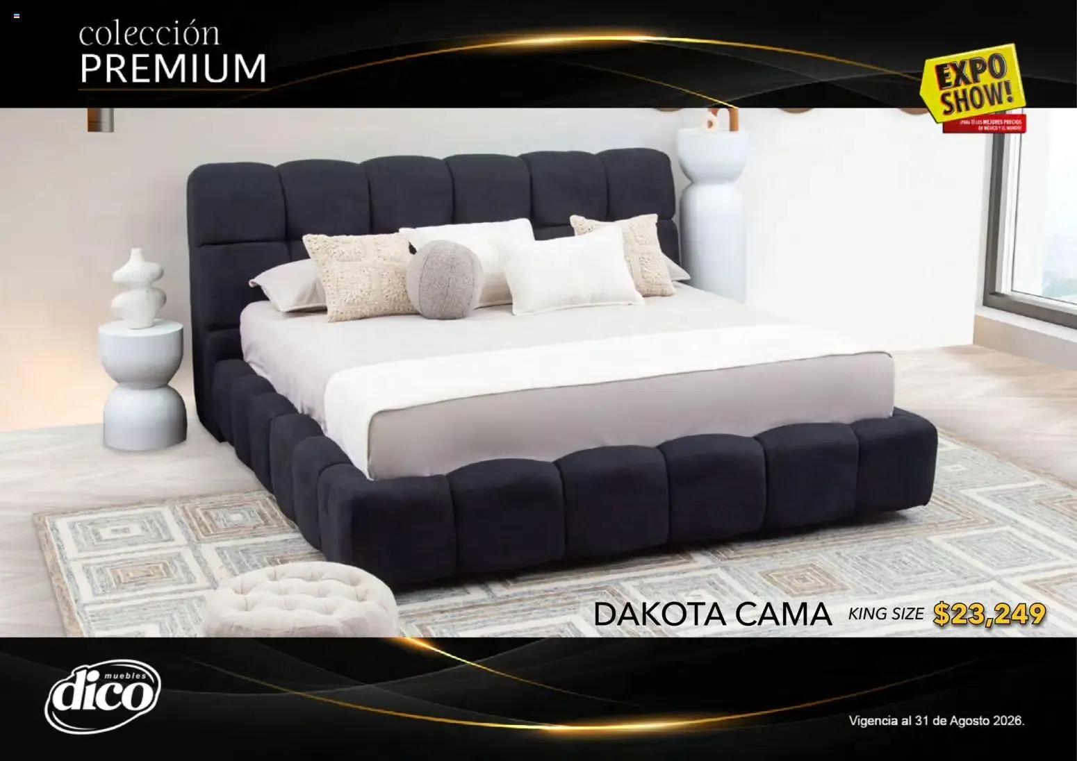 Catálogo de Muebles Dico Catálogo: Colección Premium y Expo Show! 1 de agosto al 31 de agosto 2026 - Pagina 56