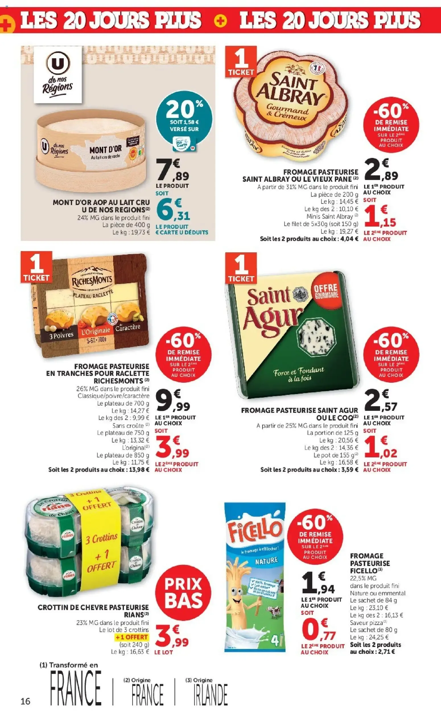 Super U catalogue à partir du 06/10/2026 - promo en ligne du 6 octobre au 18 octobre 2026 - Catalogue page 16