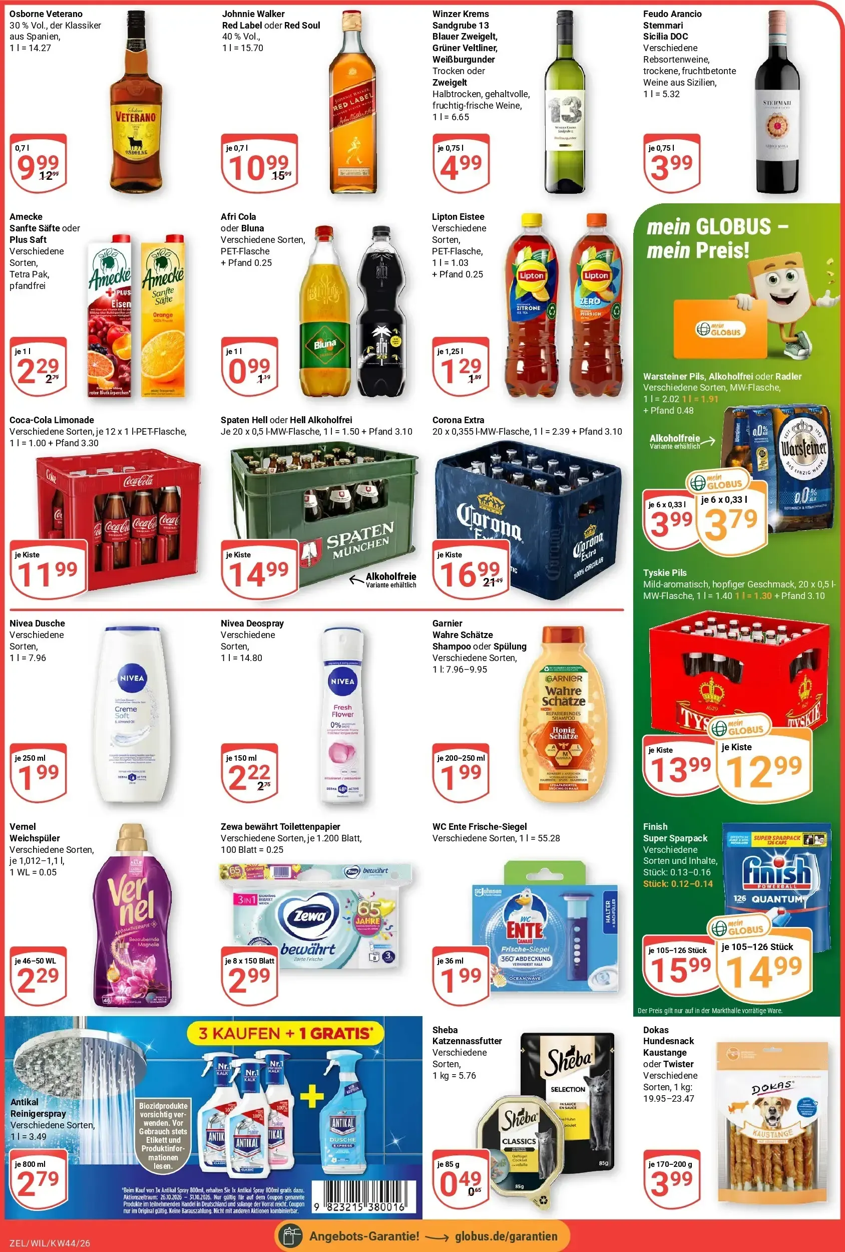 Globus - Zell/Wittlich Prospekt – von Montag 26.10.2026 bis Samstag 31.10.2026 von 26. Oktober bis 31. Oktober 2026 - Prospekt seite 5