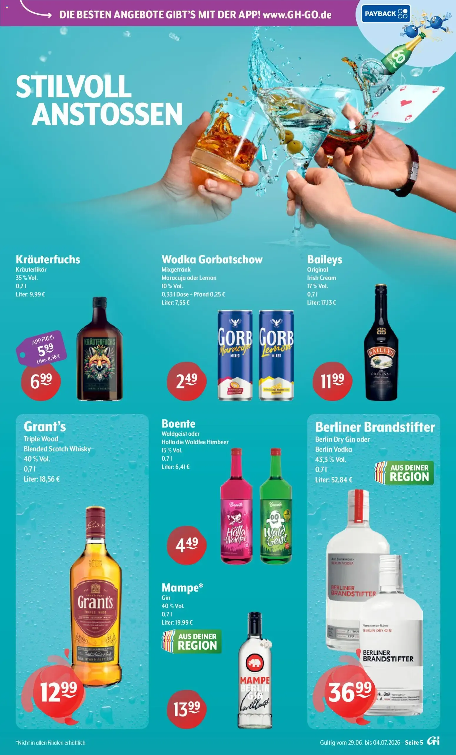 Getränke HOFFMANN - Jubiläumsdeals von 29. Juni bis 4. Juli 2026 - Prospekt seite 5