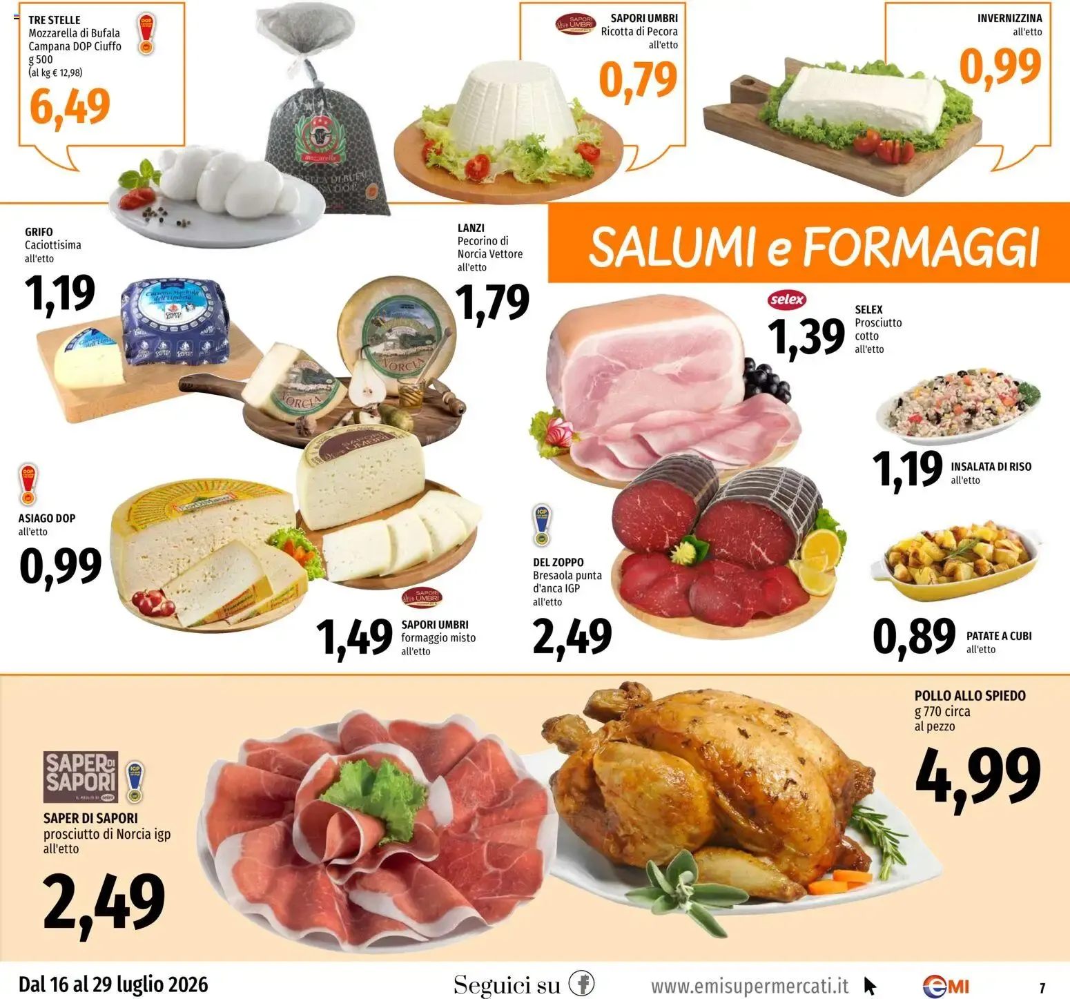 EMI volantino dal 16/07/2026 - online Offerte da 16 luglio a 29 luglio di 2026 - Pagina del volantino 7