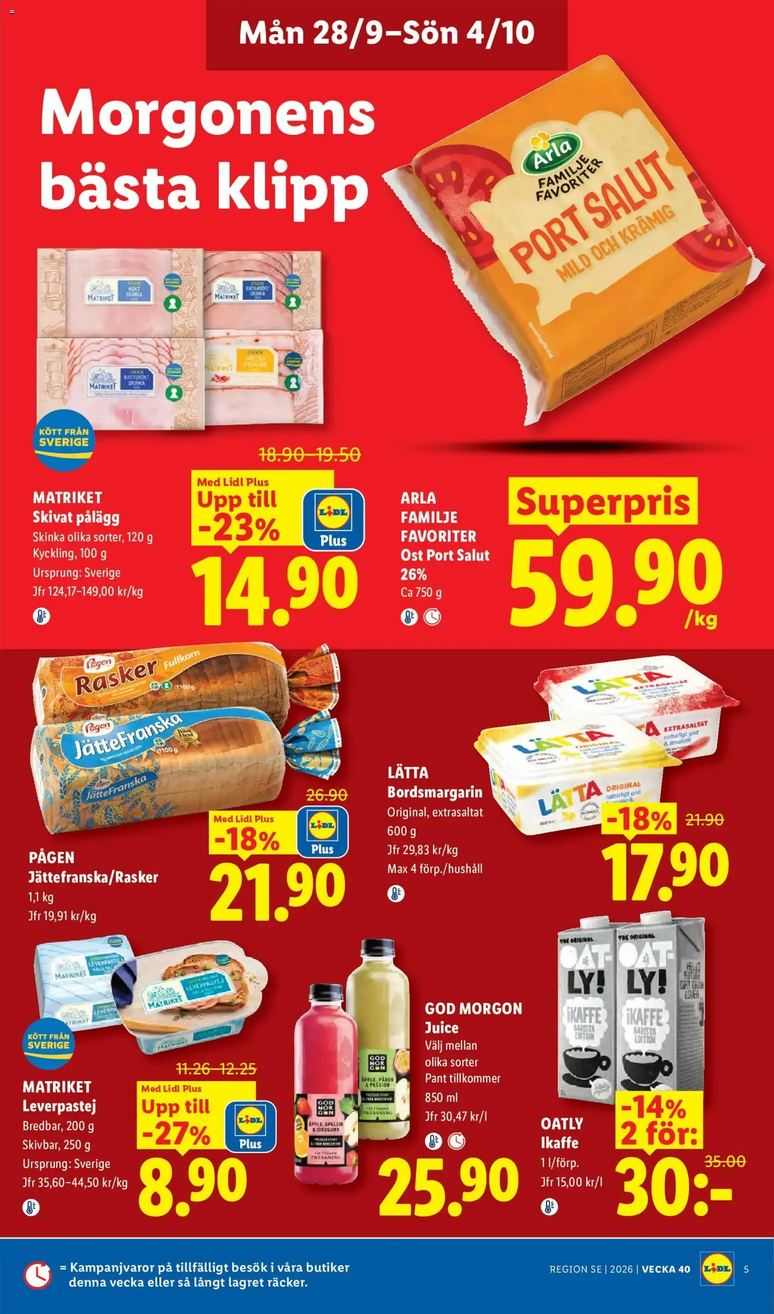Lidl erbjudanden från 28/09/2026 - 04/10/2026 > Reklamblad nuvarande rabatter från 28 september till 4 oktober 2026 - Reklamblad sidor 6