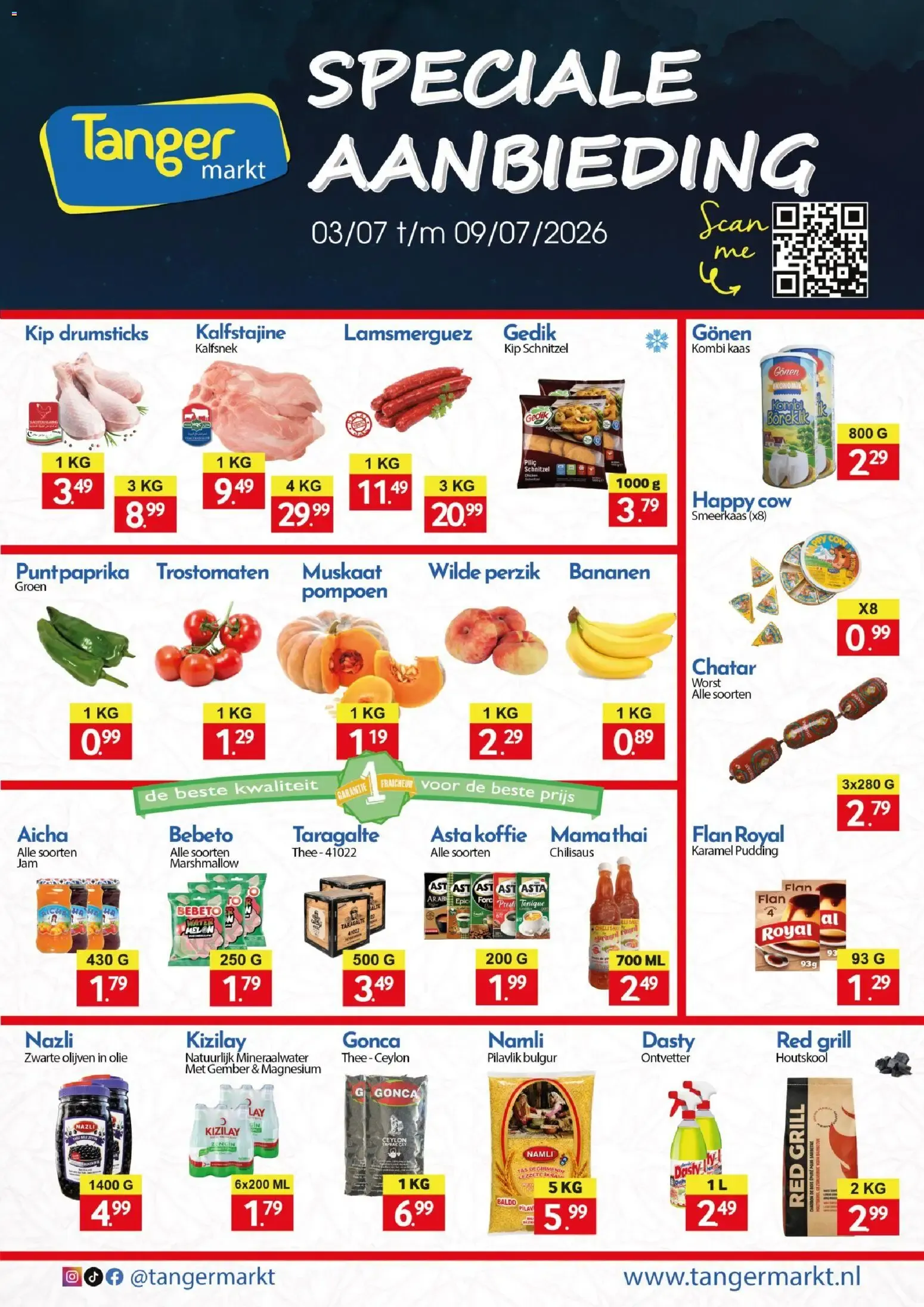 Tanger Markt Speciale Aanbieding van 3 juli tot 9 juli 2026 - Folder pagina 1