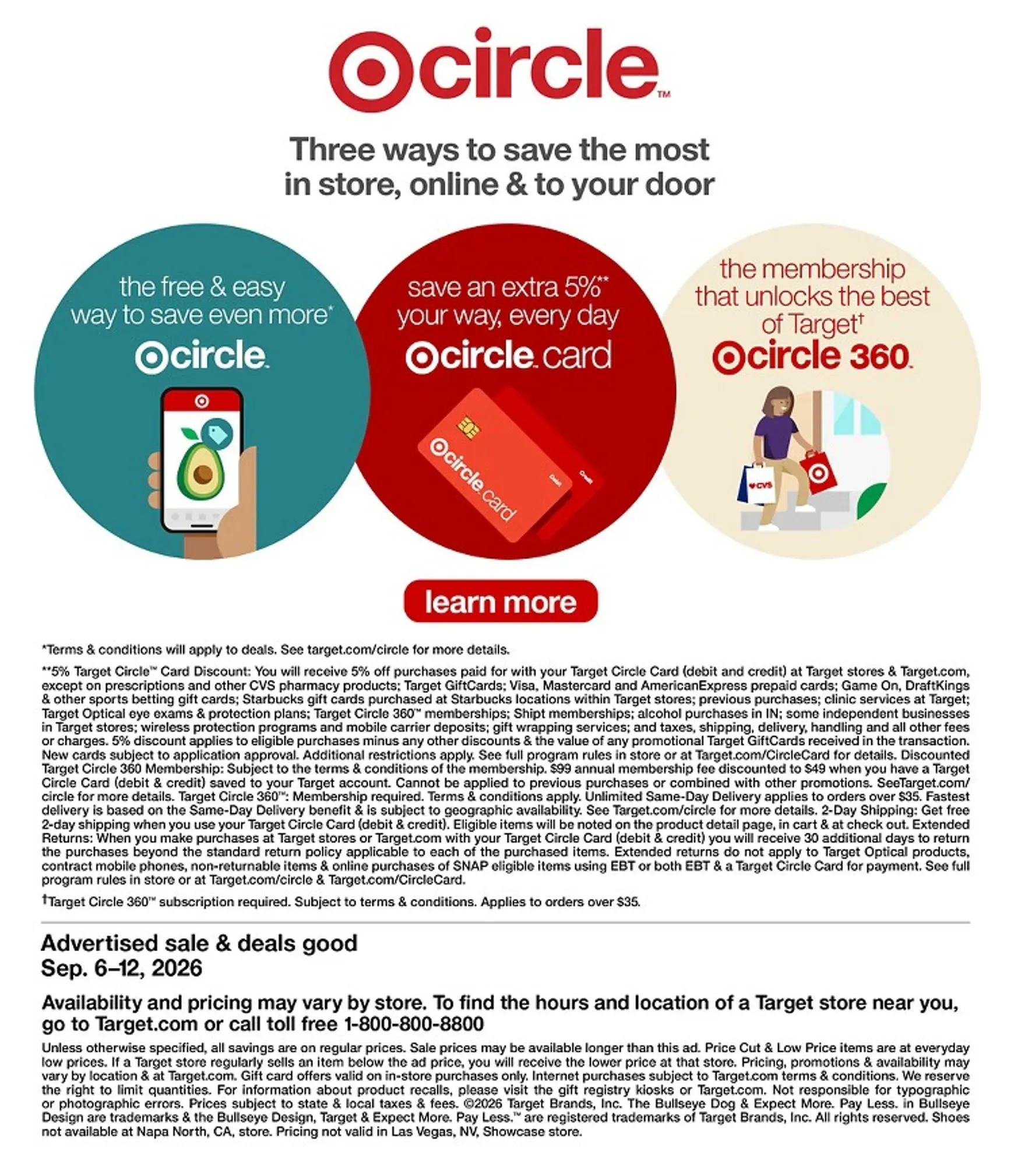 Weekly ad Target: Productos de Nutrición y Fitness from September 6 to September 12 2026 - Page 30