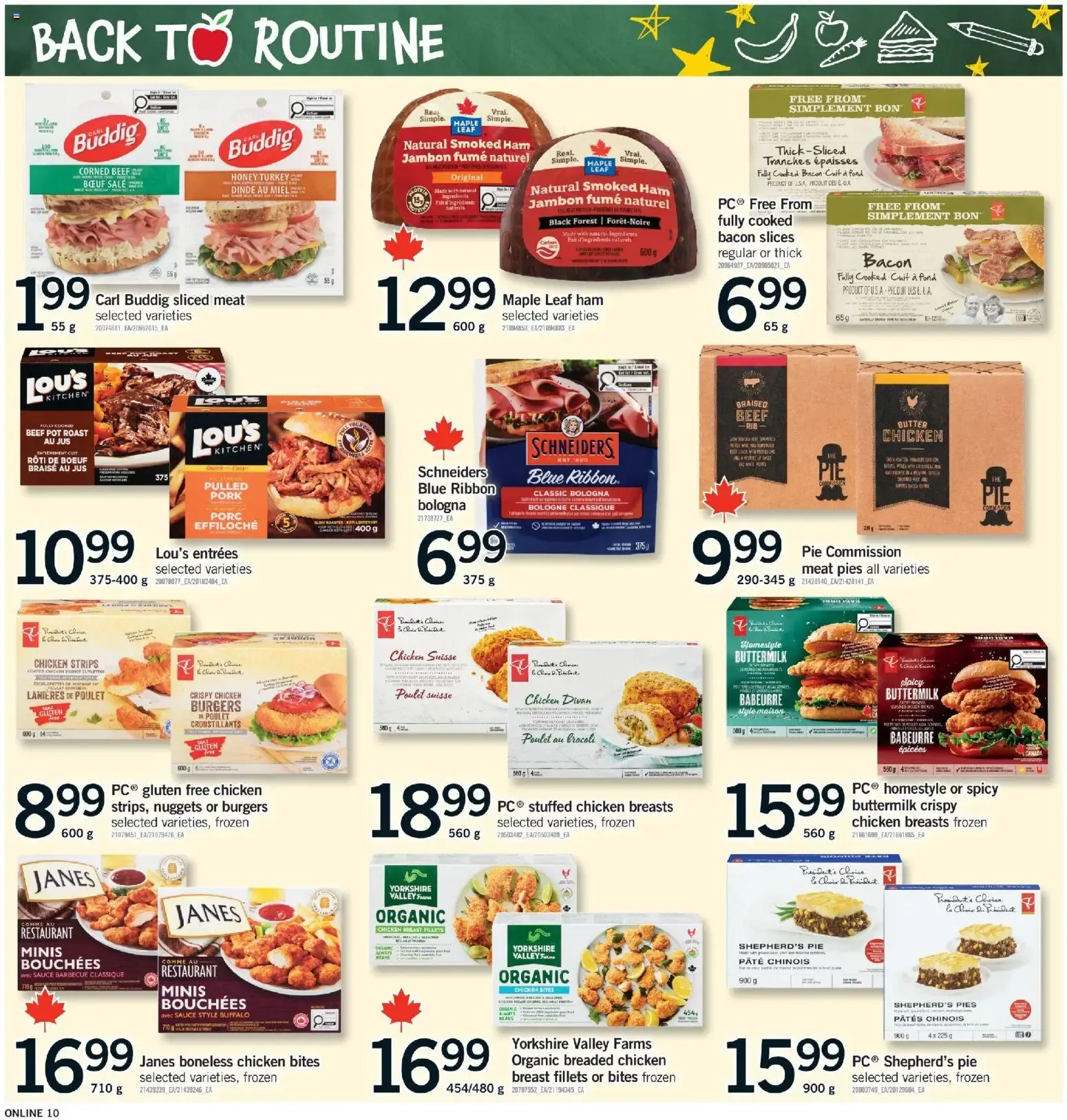 Fortinos weekly flyer / circulaire from Aug 27, 2026 > weekly specials & deals from August 27 to September 2 2026 - flyer page 10