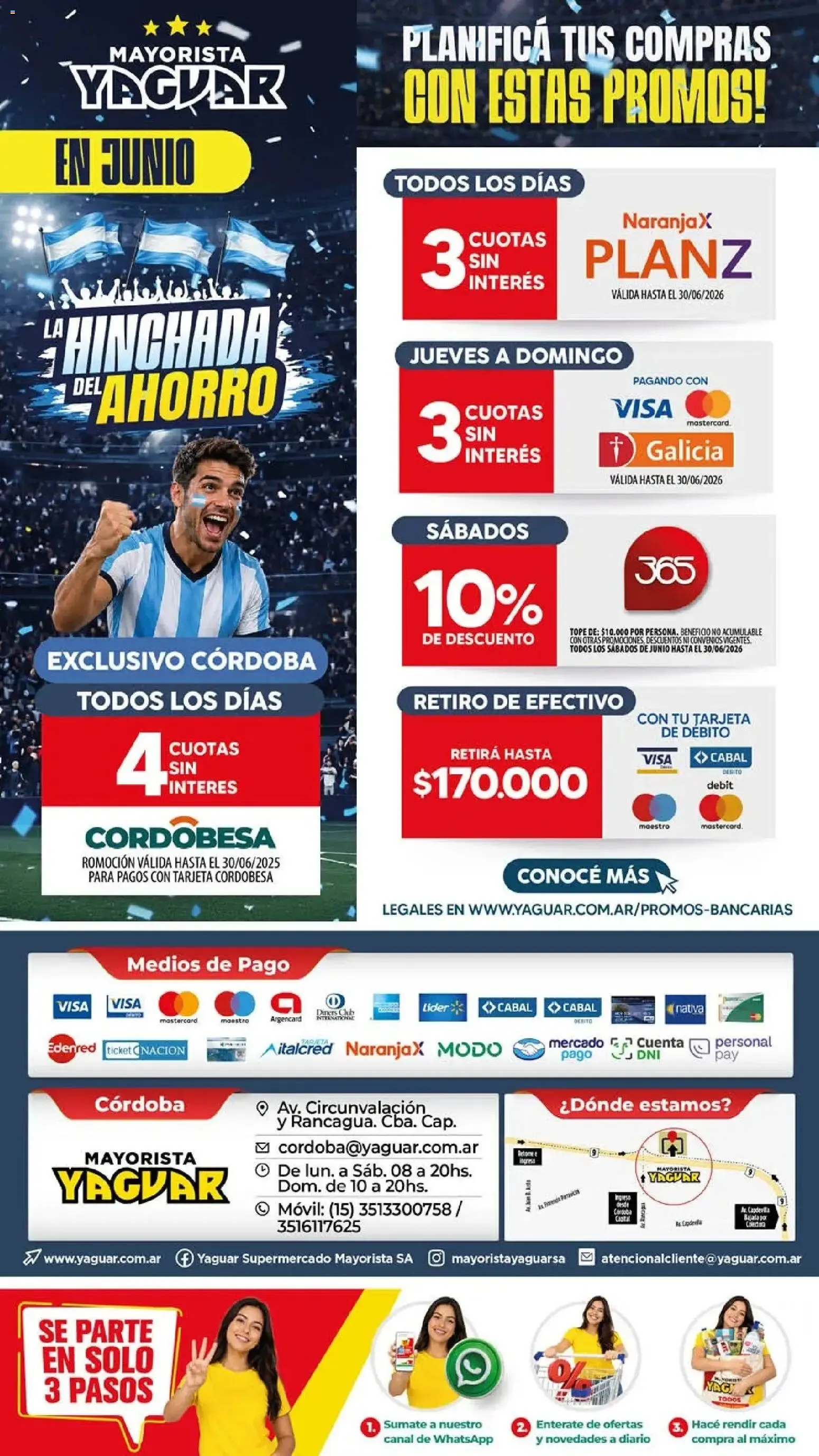 Ofertas de Mayorista Yaguar: La Hinchada del Ahorro 15 de junio al 21 de junio 2026 - Página 20 del catálogo