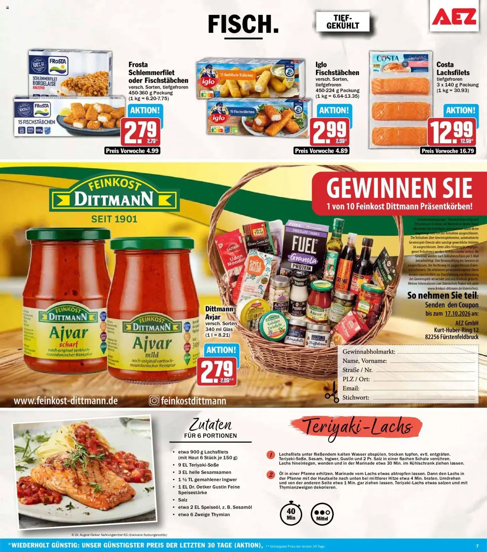 AEZ Prospekt (ab 05.10.2026) zum Blättern von 5. Oktober bis 10. Oktober 2026 - Prospekt seite 7