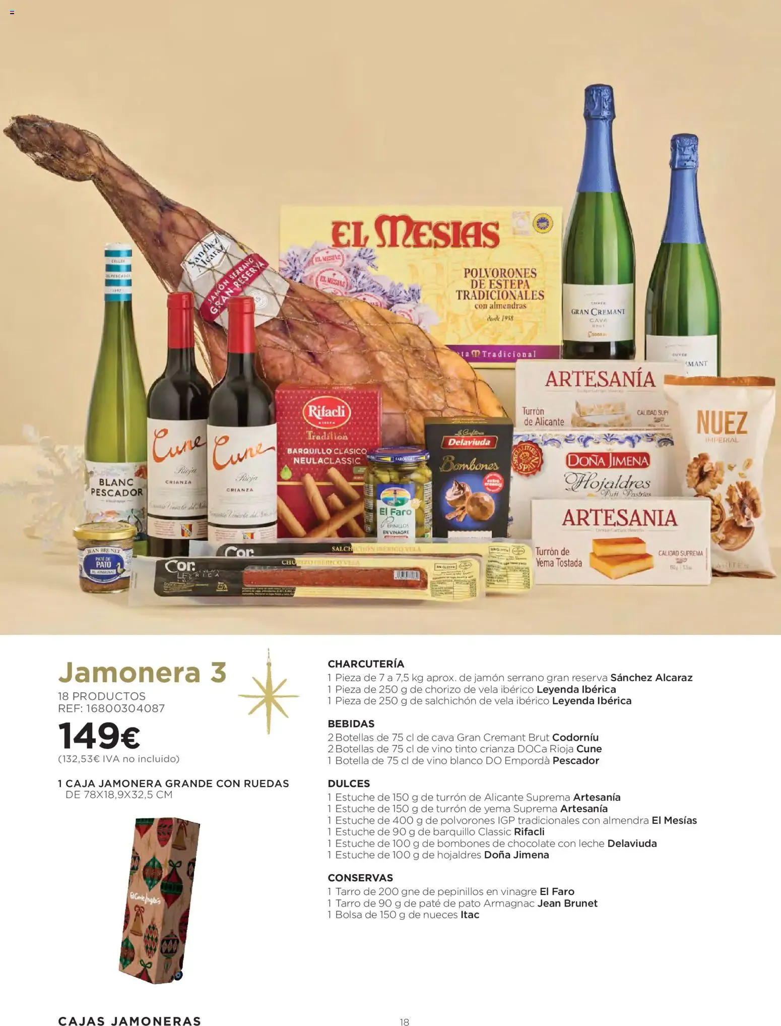 Catálogo de Hipercor - Cestas de Navidad del 08/10/2026 | folleto 8 de octubre al 5 de enero 2027 - Página 18