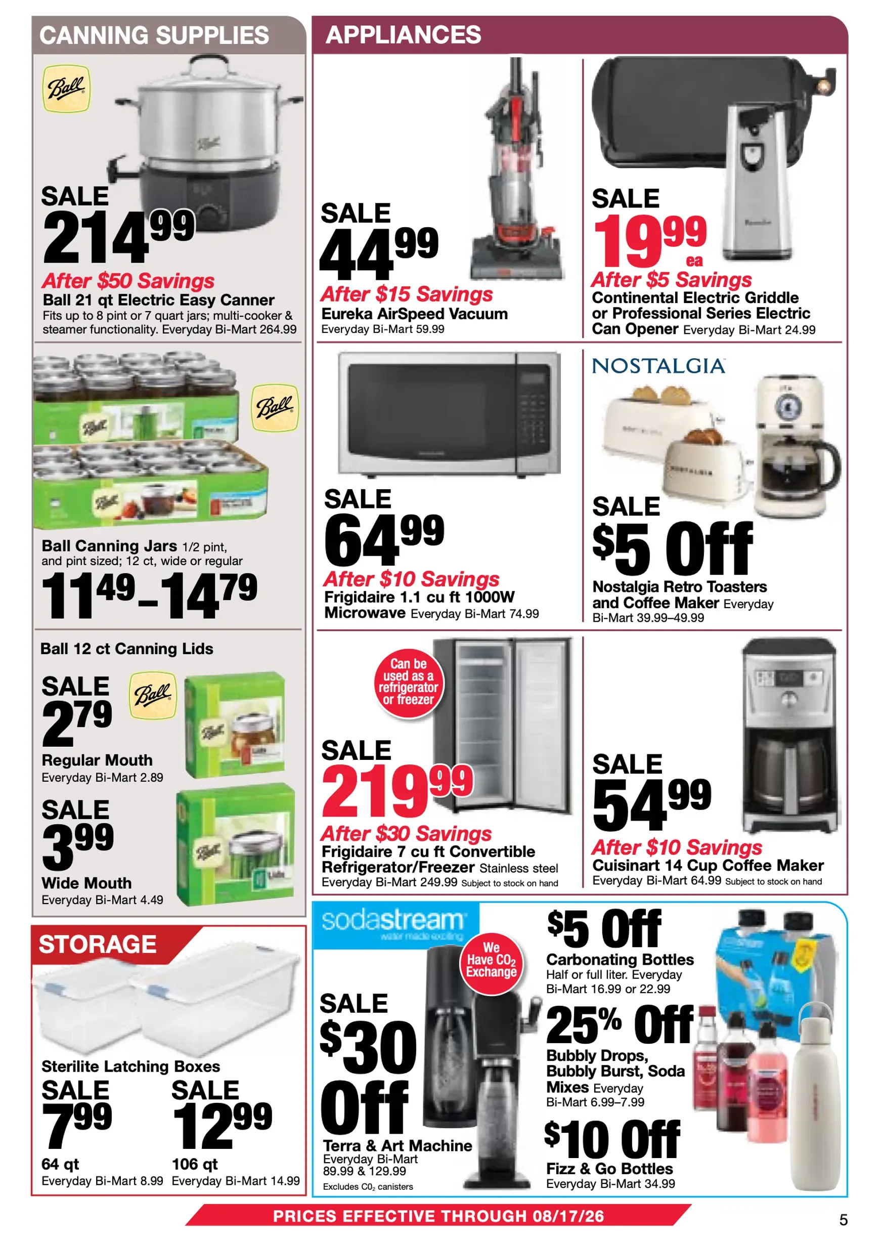 Weekly ad Current Bi-Mart leaflet valid from Tuesday 07/28/2026 to Monday 08/17/2026 from July 28 to August 17 2026 - Page 5