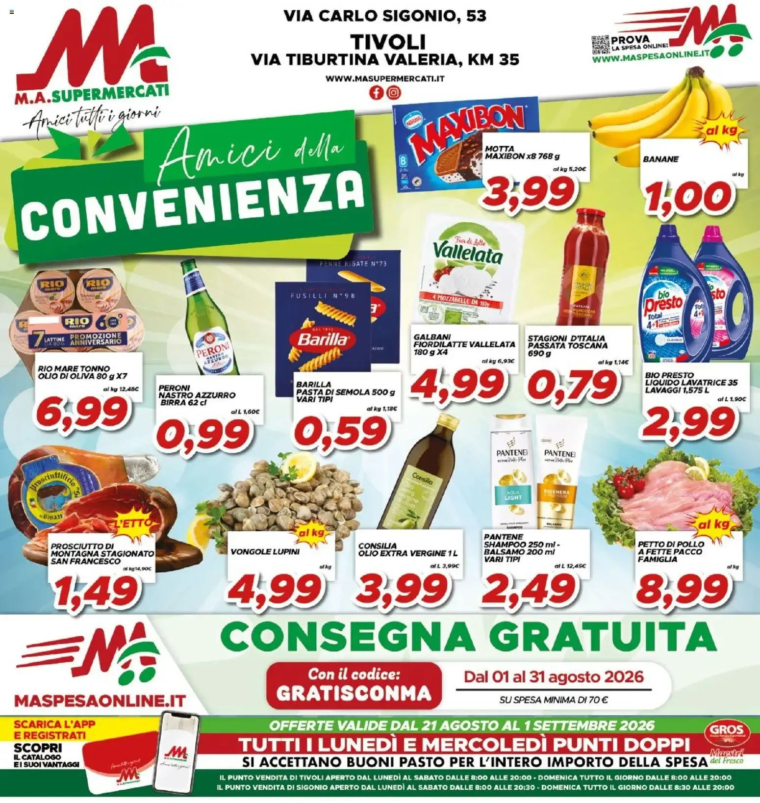 Amici della CONVENIENZA da 21 agosto a 1 settembre di 2026 - Pagina del volantino 1