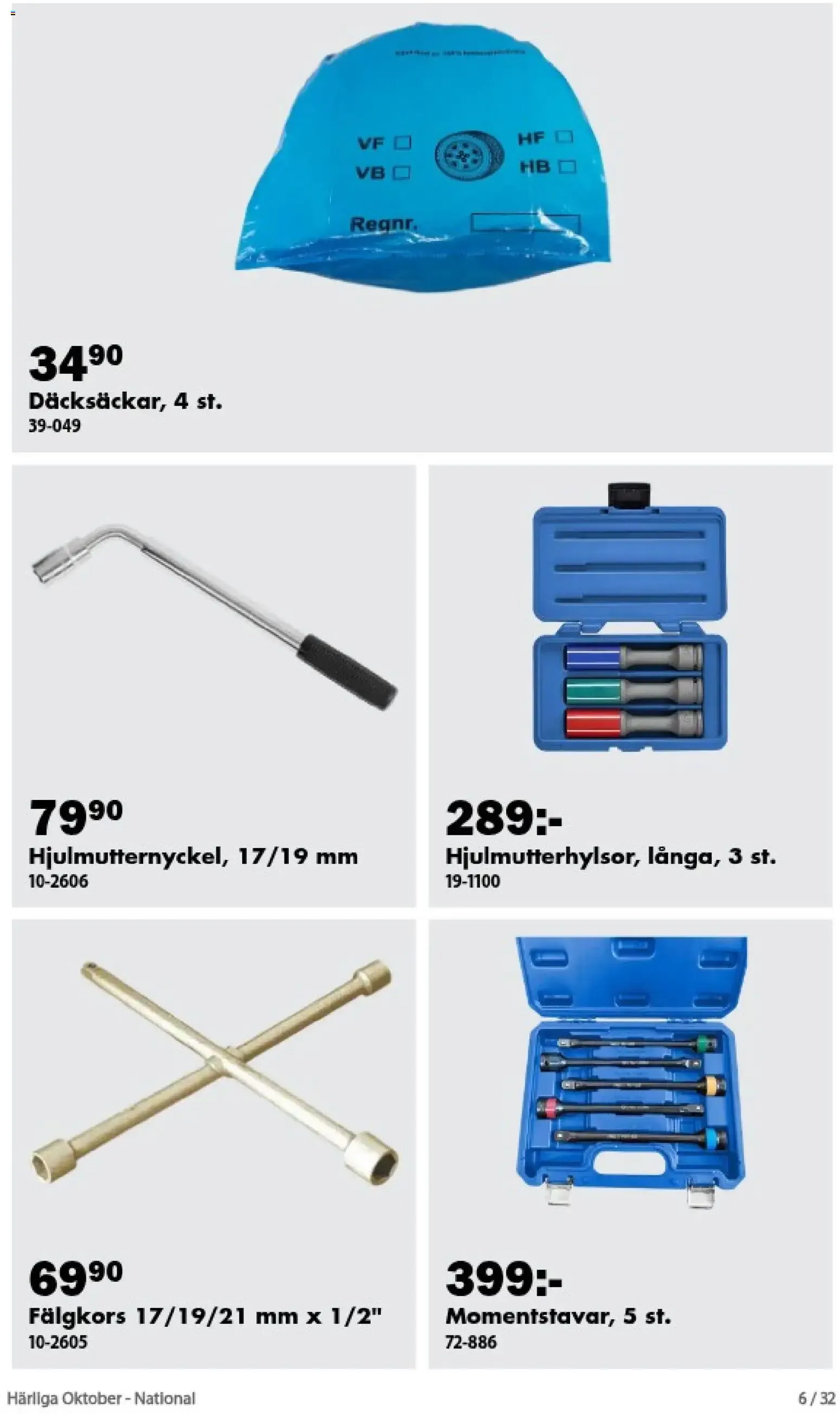 Biltema från 25 september till 22 oktober 2026 - Reklamblad sidor 6
