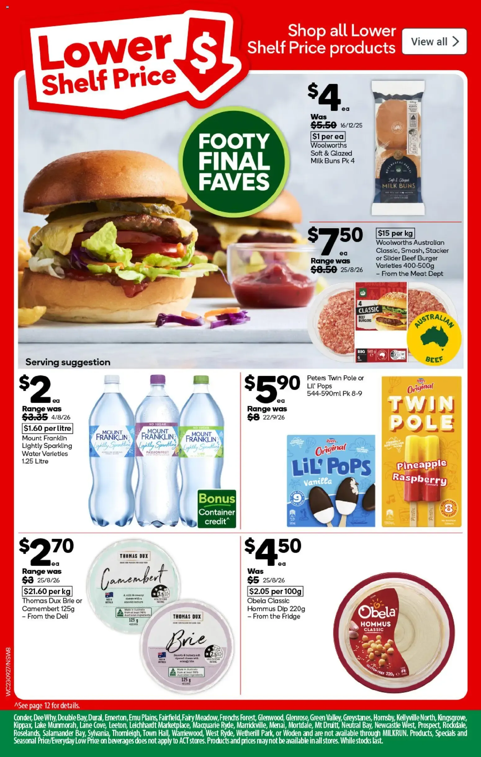 FOOTY FAVES - Catalogue valid from 23 September to 29 September 2026 - page 8