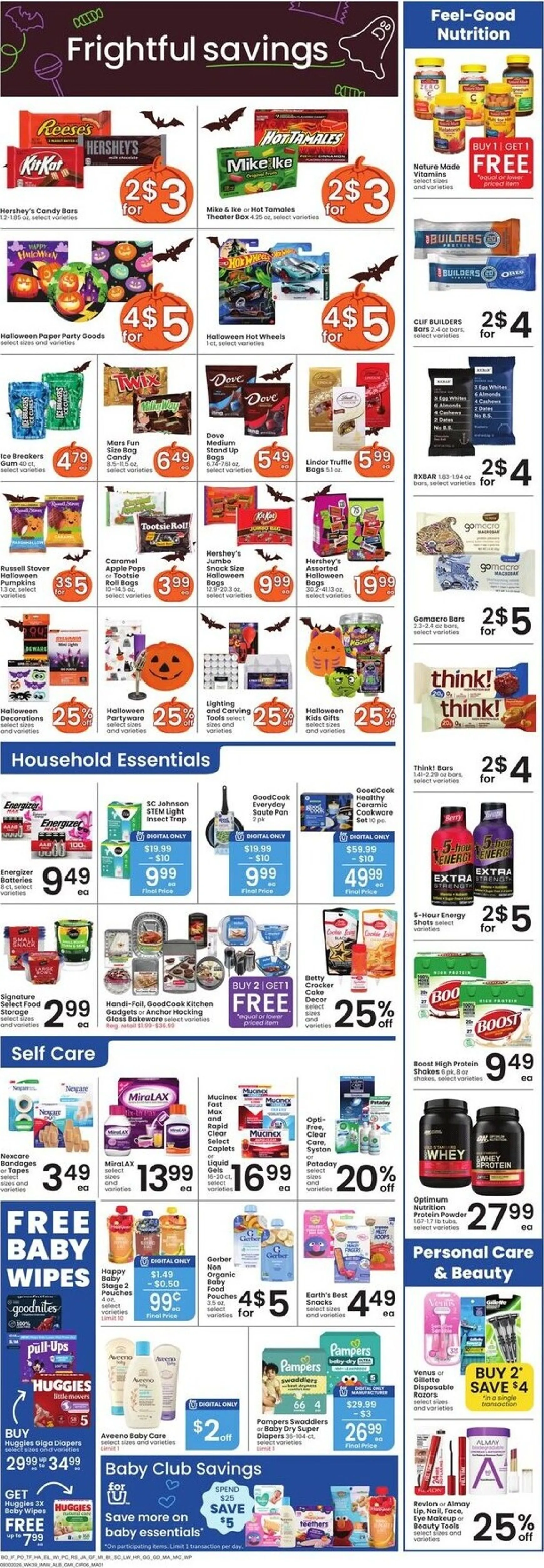 Weekly ad Current Albertsons leaflet valid from Wednesday 09/30/2026 to Tuesday 10/06/2026 from September 30 to October 6 2026 - Page 7