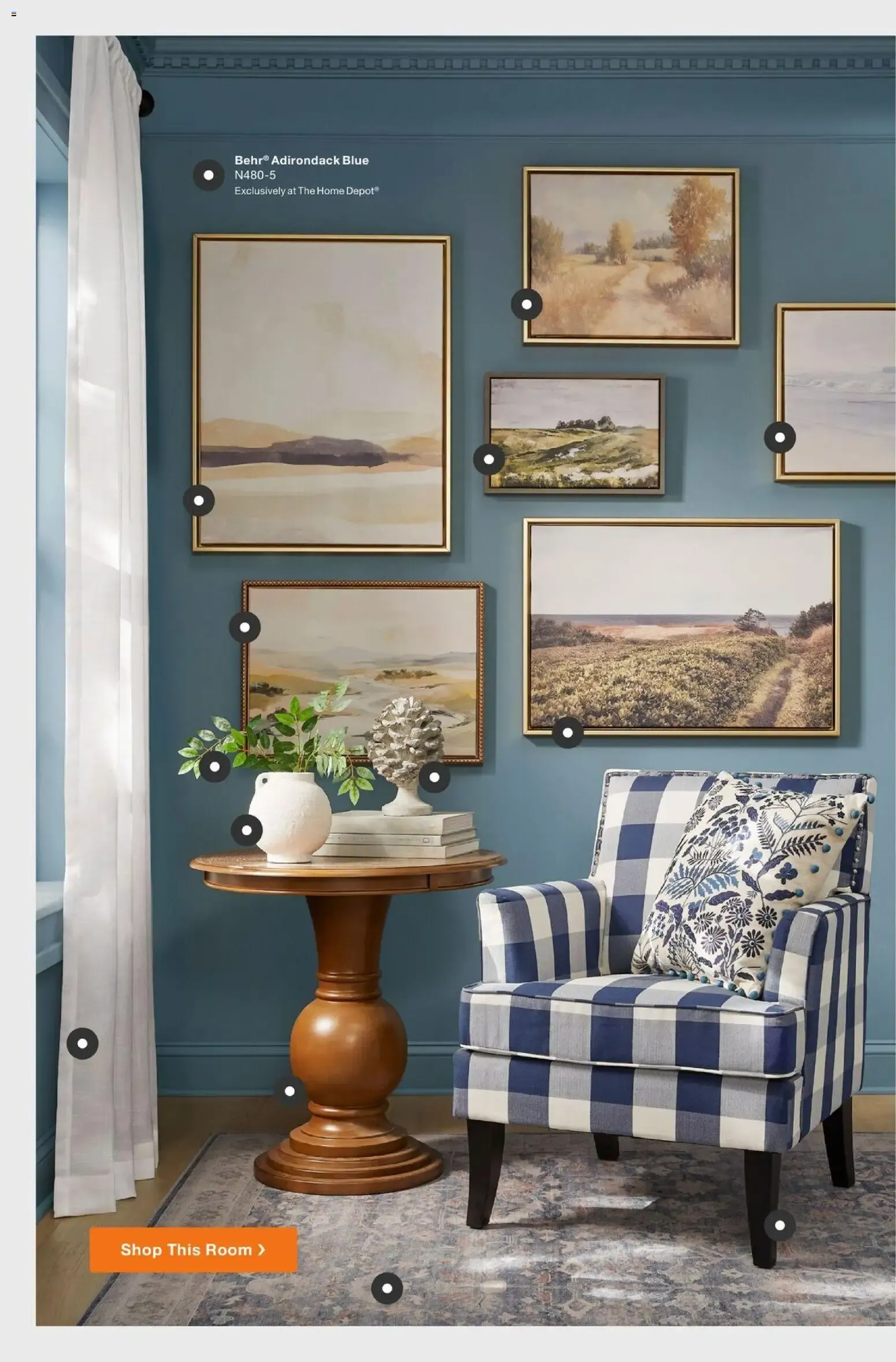 Weekly promotion Home Depot: Beautifully Livable - Hasta 30% OFF en muebles y decoración spanning from August 20 to September 7 2026 - Page 4 for Catalogue 365
