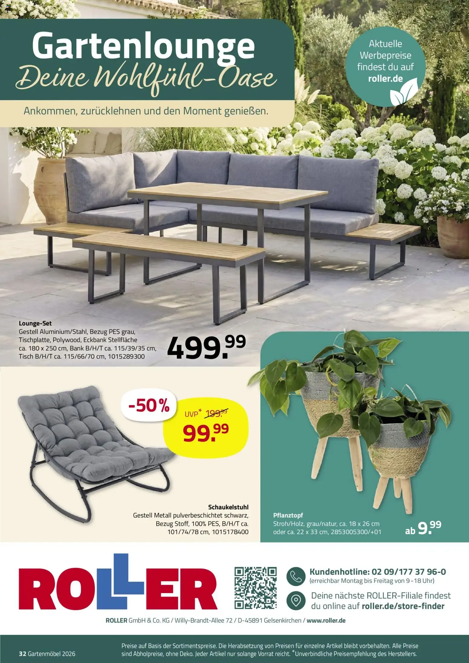 Roller Gartenliebe: Neue Looks für deinen Sommer von 23. Februar bis 26. September 2026 - Prospekt seite 30