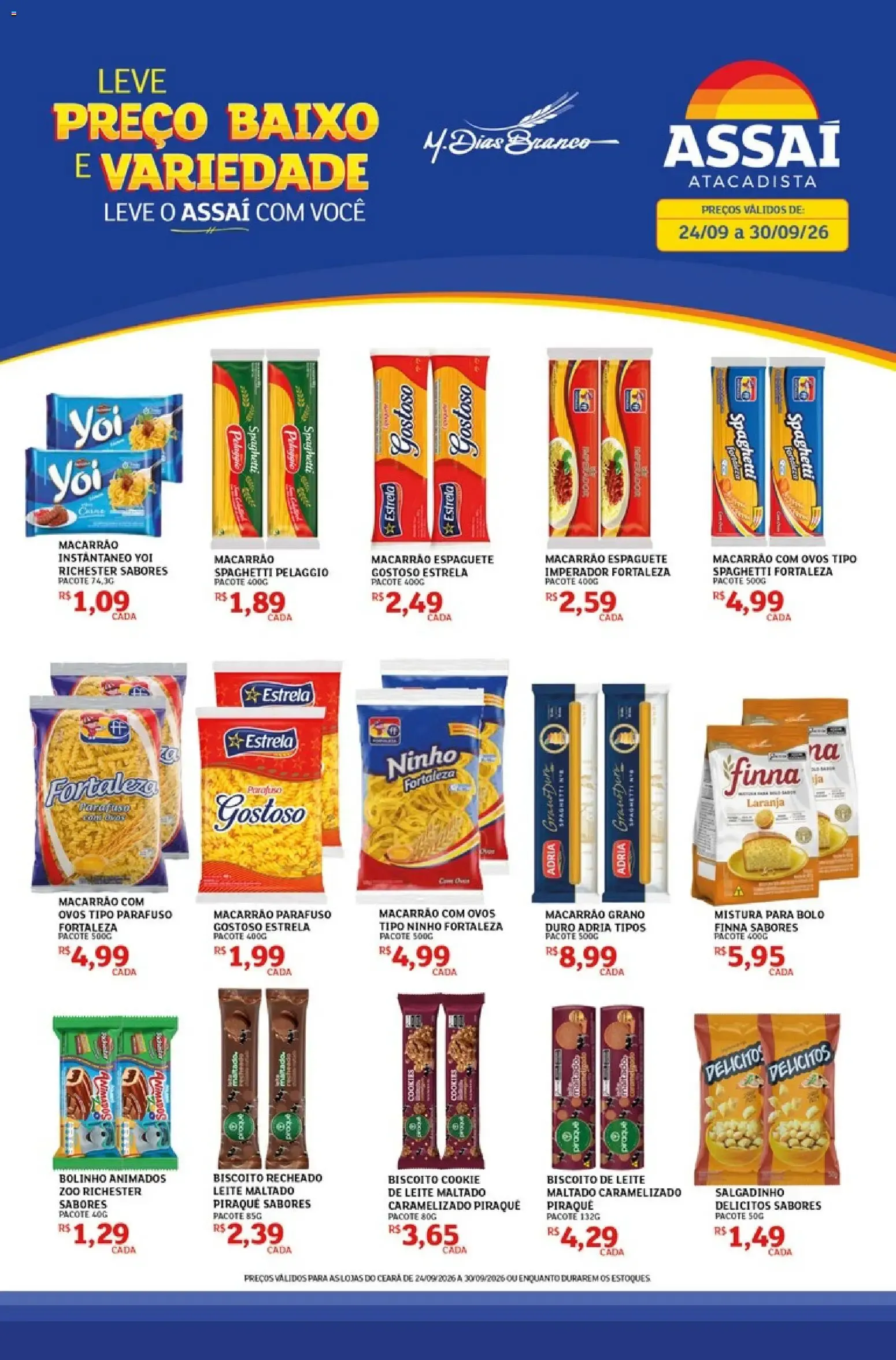 Assaí Atacadista ofertas - CE de 24/09/2026 | Promoções Online