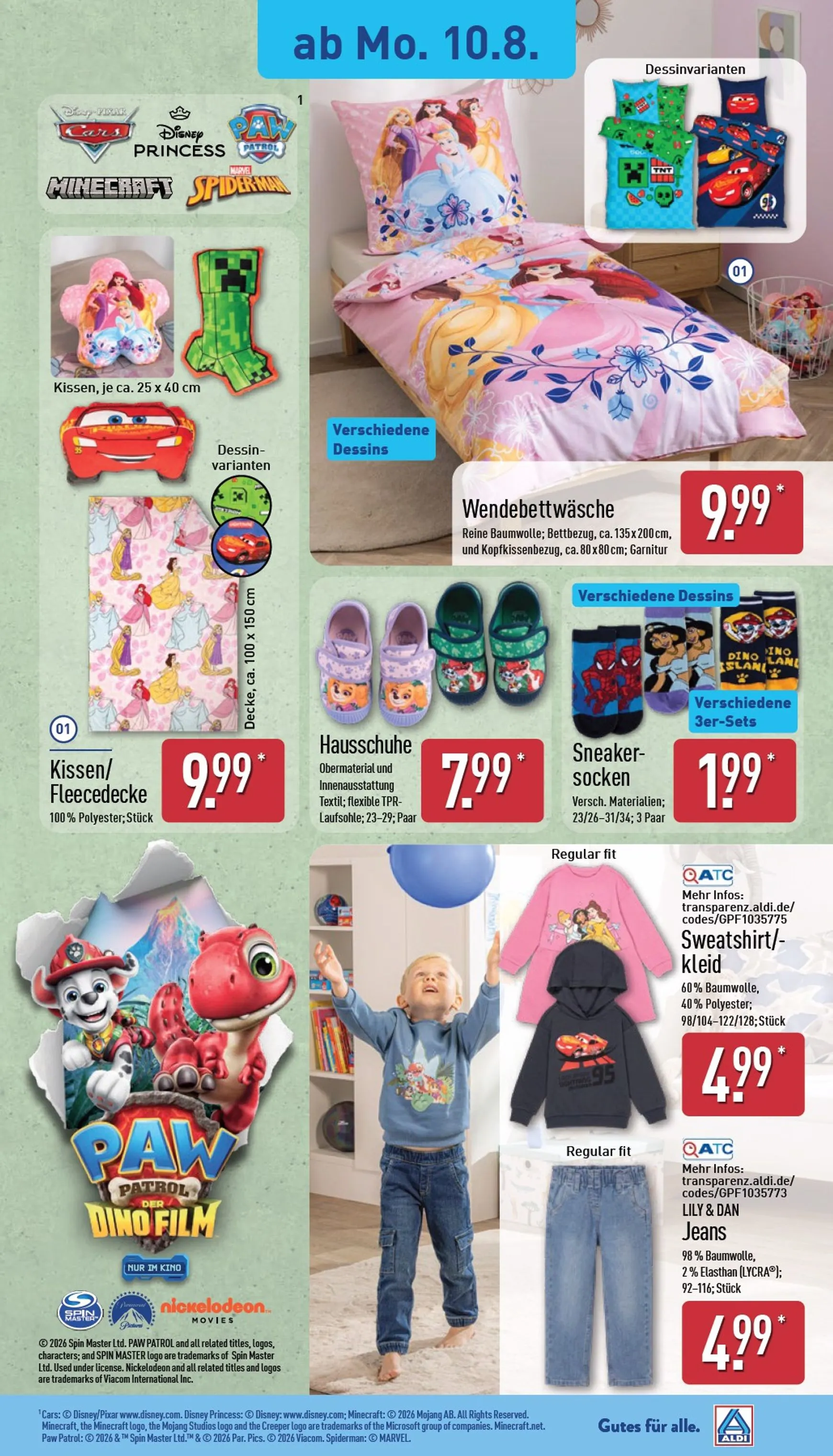 ALDI NORD - Ausblick Prospekt nächste Woche – von Montag 10.08.2026 bis Samstag 15.08.2026 von 10. August bis 15. August 2026 - Prospekt seite 2