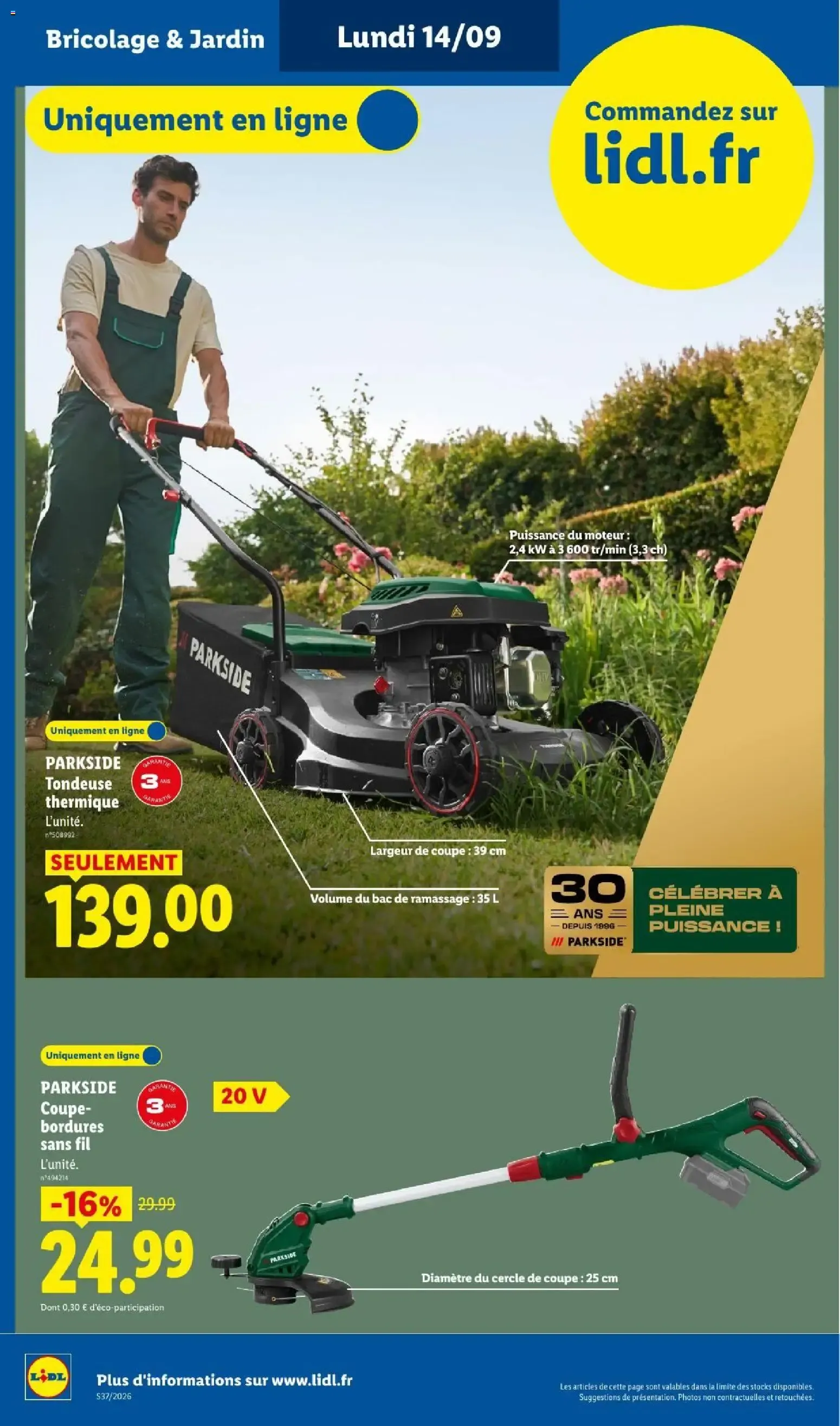 Catalogue LIDL du 10/09/2026 | Promo prospectus en ligne du 10 septembre au 16 septembre 2026 - Catalogue page 8