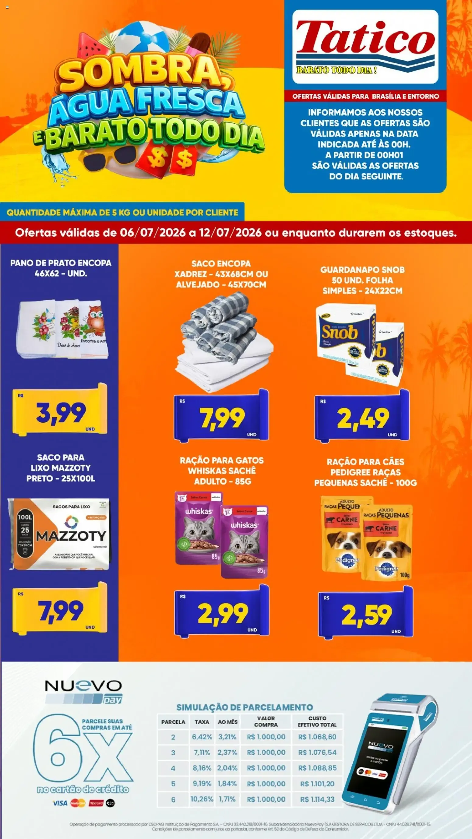Encarte de Tatico - Ofertas da semana de 06/07/2026 | Promoções Online 6 de julho até 12 de julho 2026 - Pagina 10