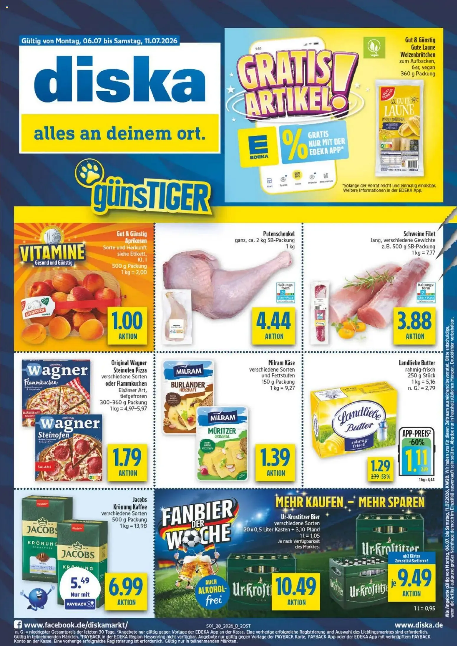 Diska – 1.700 artículos con precio reducido von 6. Juli bis 11. Juli 2026 - Prospekt seite 5