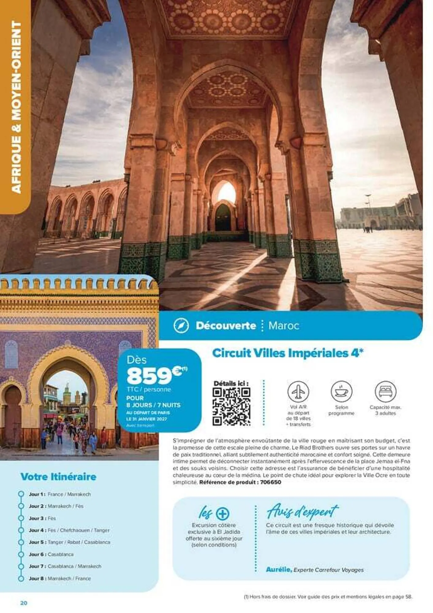 Les Créations Voyages - Rêvé par vous, créé par nous du 1 septembre au 31 mars 2027 - Catalogue page 20
