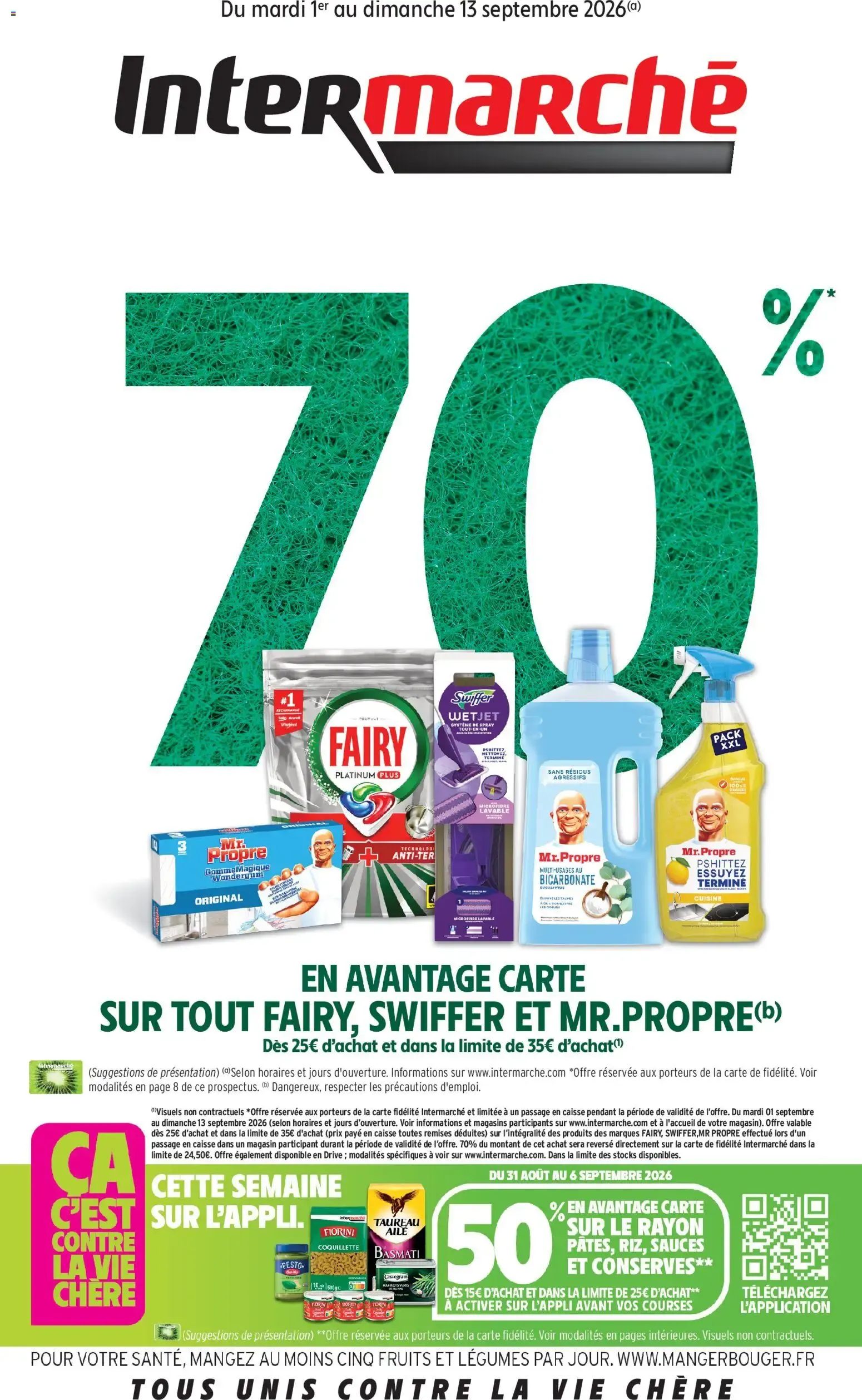Intermarché catalogue à partir du 01/09/2026 - promo en ligne du 1 septembre au 13 septembre 2026 - Catalogue page 1