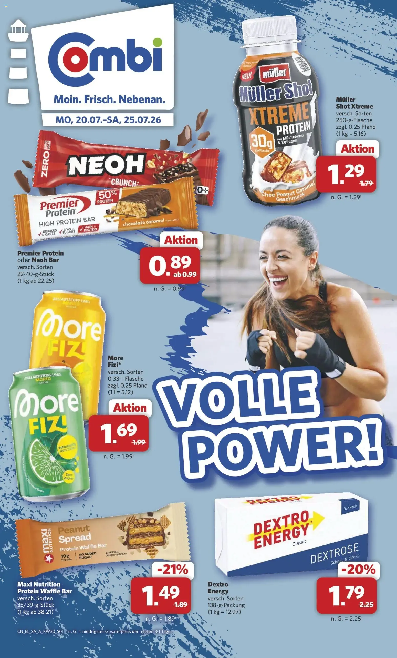 Combi Prospekt (ab 20.07.2026) zum Blättern von 20. Juli bis 25. Juli 2026 - Prospekt seite 16