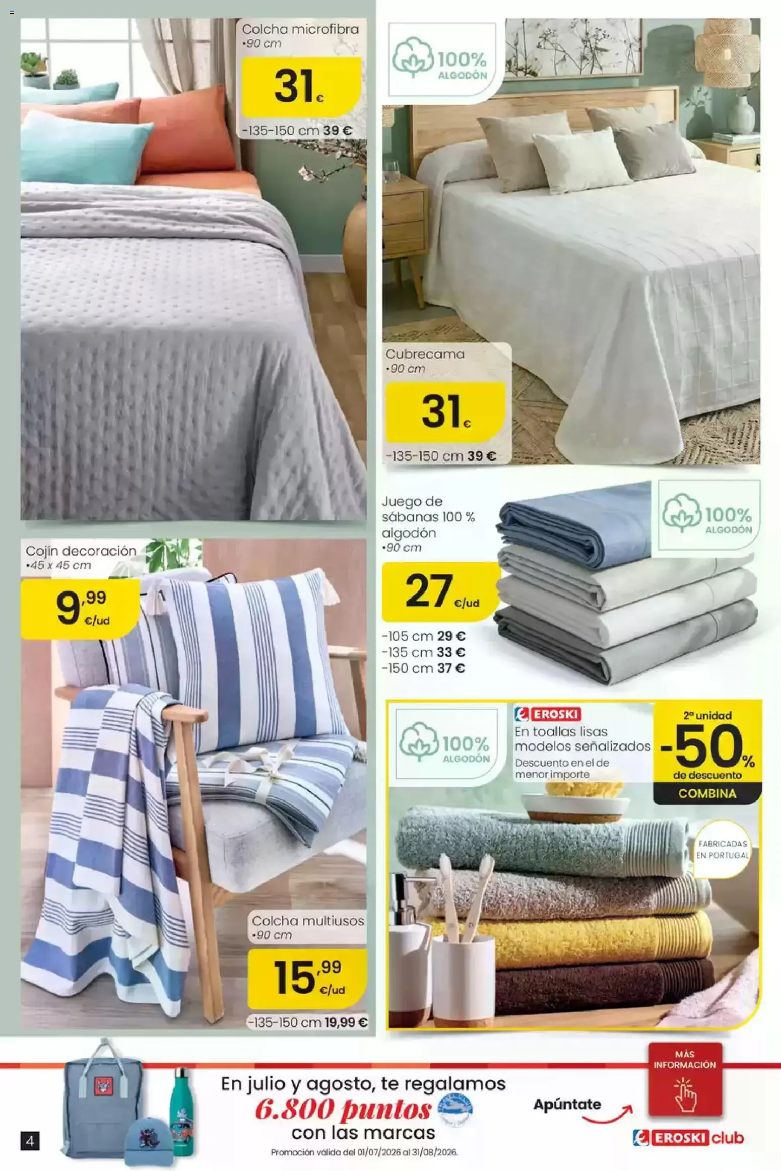 Catálogo de Eroski - Oferta Colchón Pikolin Maren 2.0 HR 16 de julio al 12 de agosto 2026 - Página 4